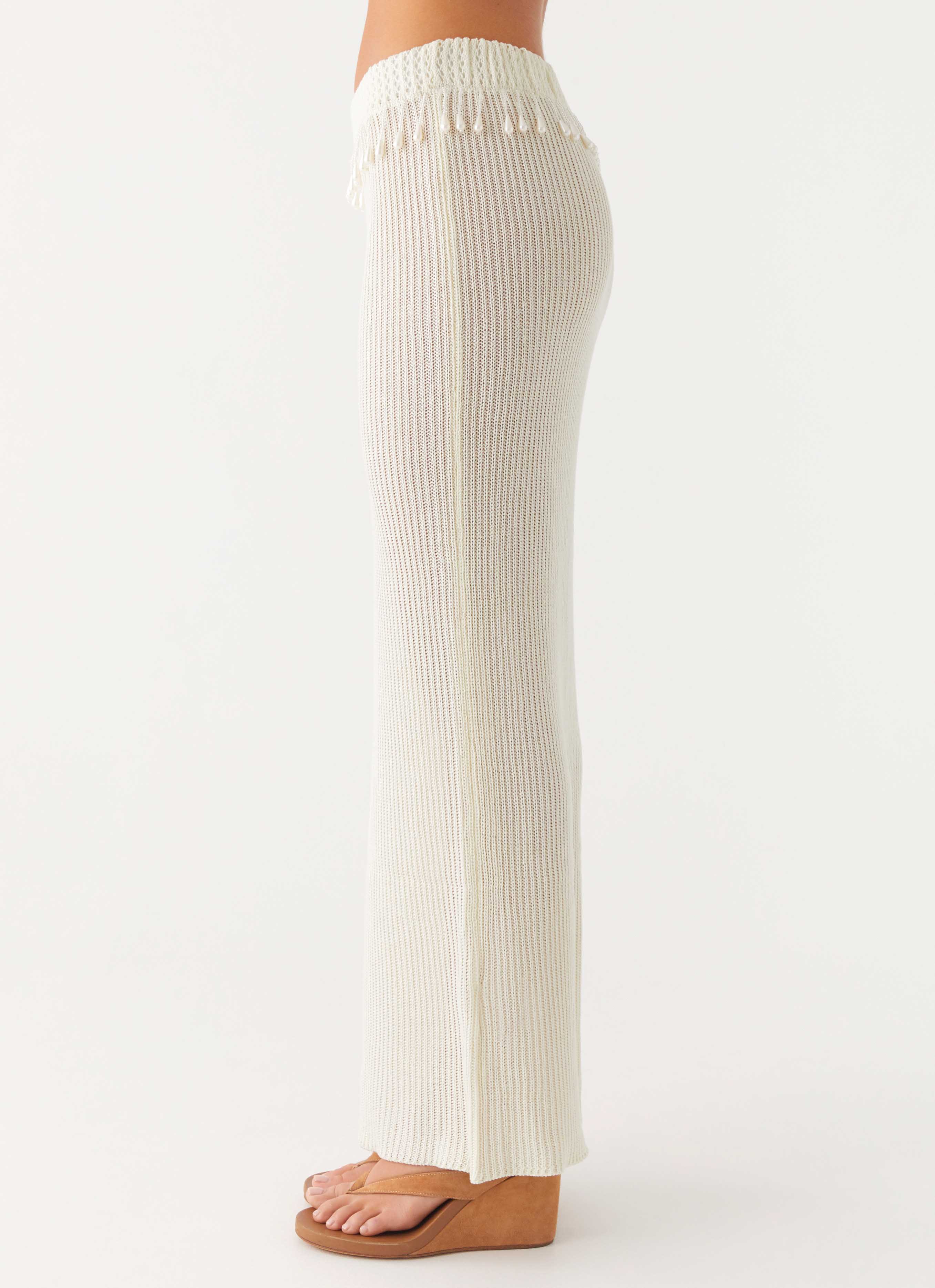 Basilia Maxi Skirt - Off White - Image 3