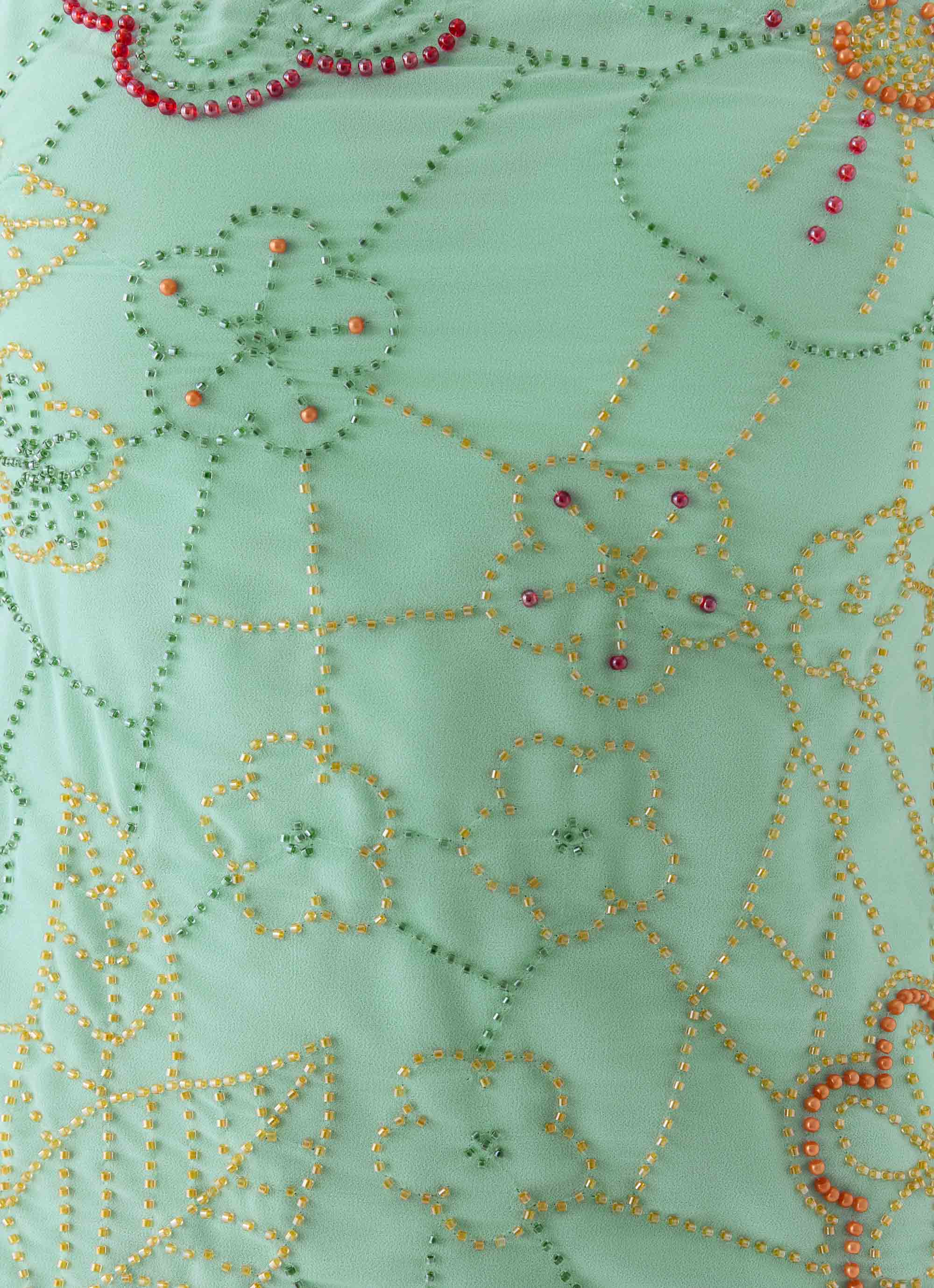 Be Alright Beaded Top - Turquoise - Image 6