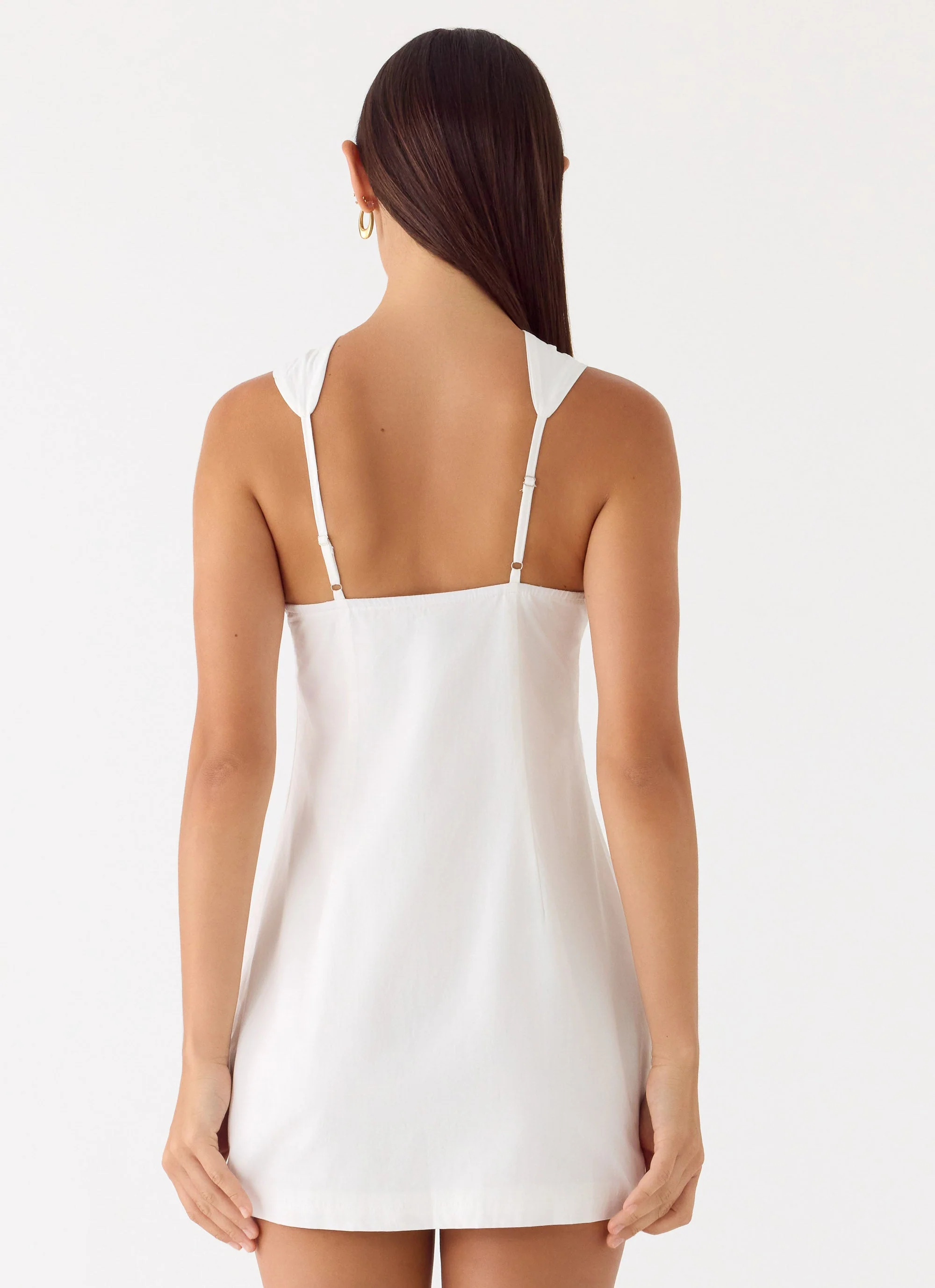 Be My Baby Mini Dress - White - Image 2