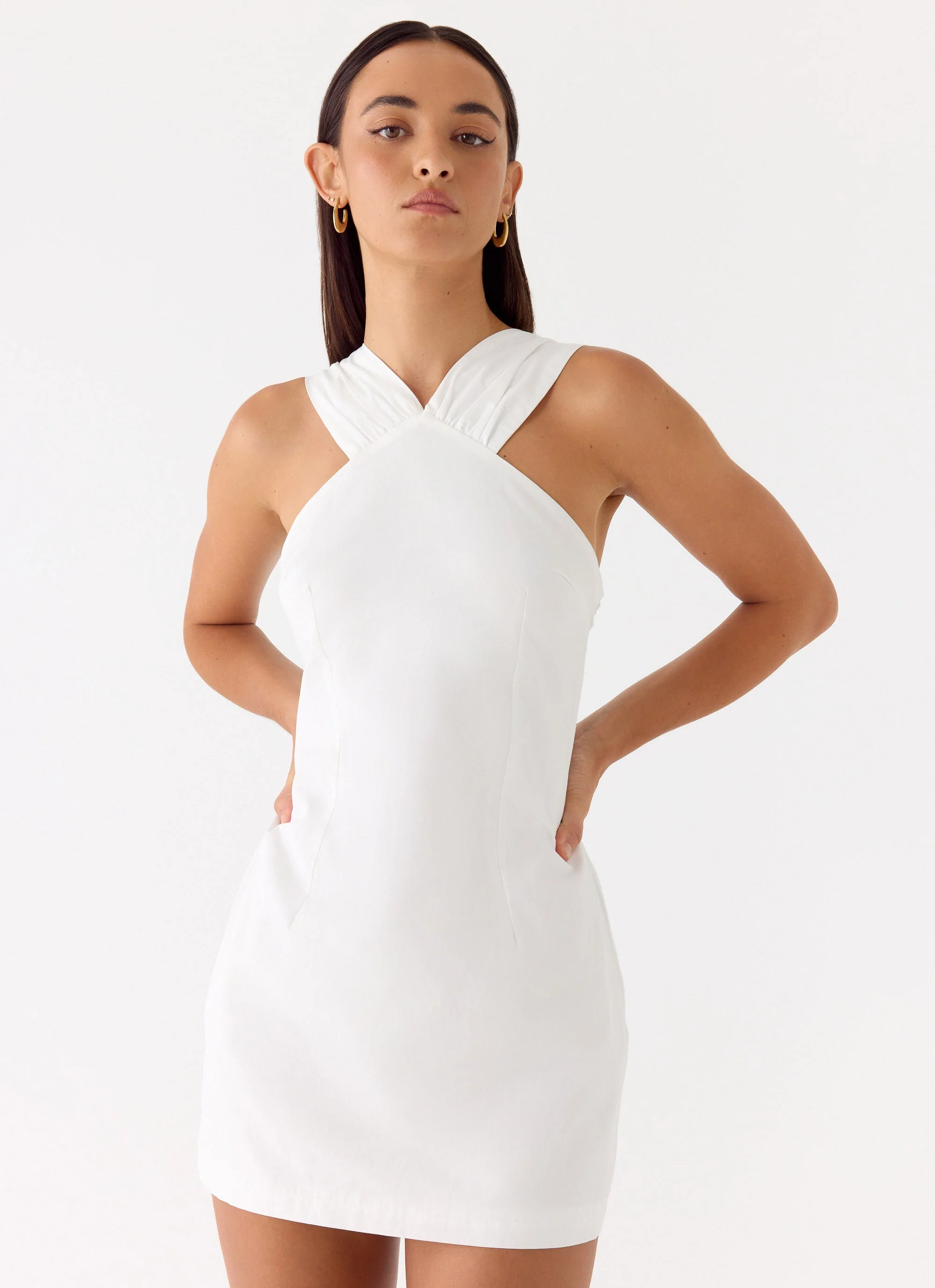 Be My Baby Mini Dress - White - Image 5