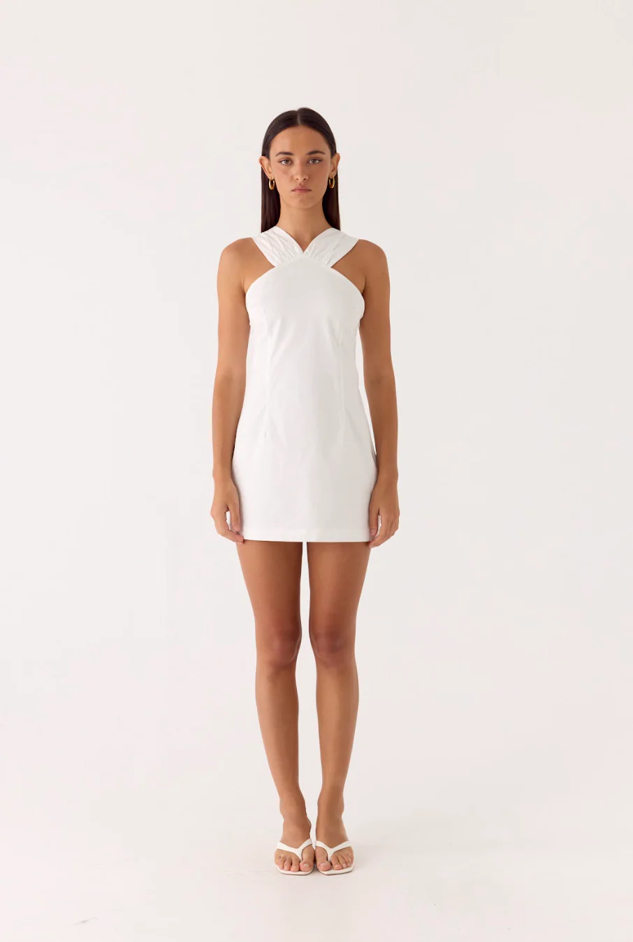 Be My Baby Mini Dress - White - Image 7