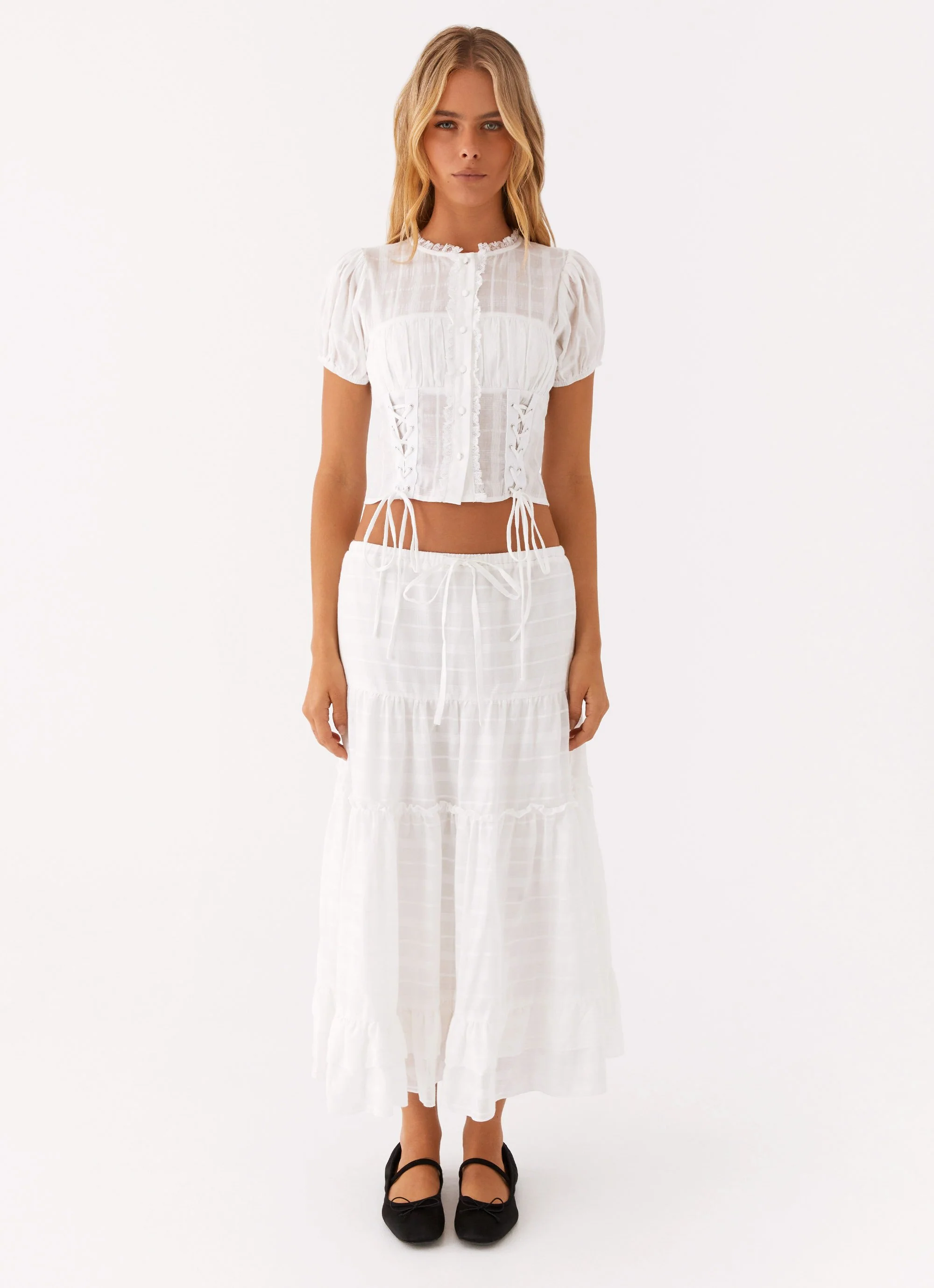 Beatrix Top - White - Image 2