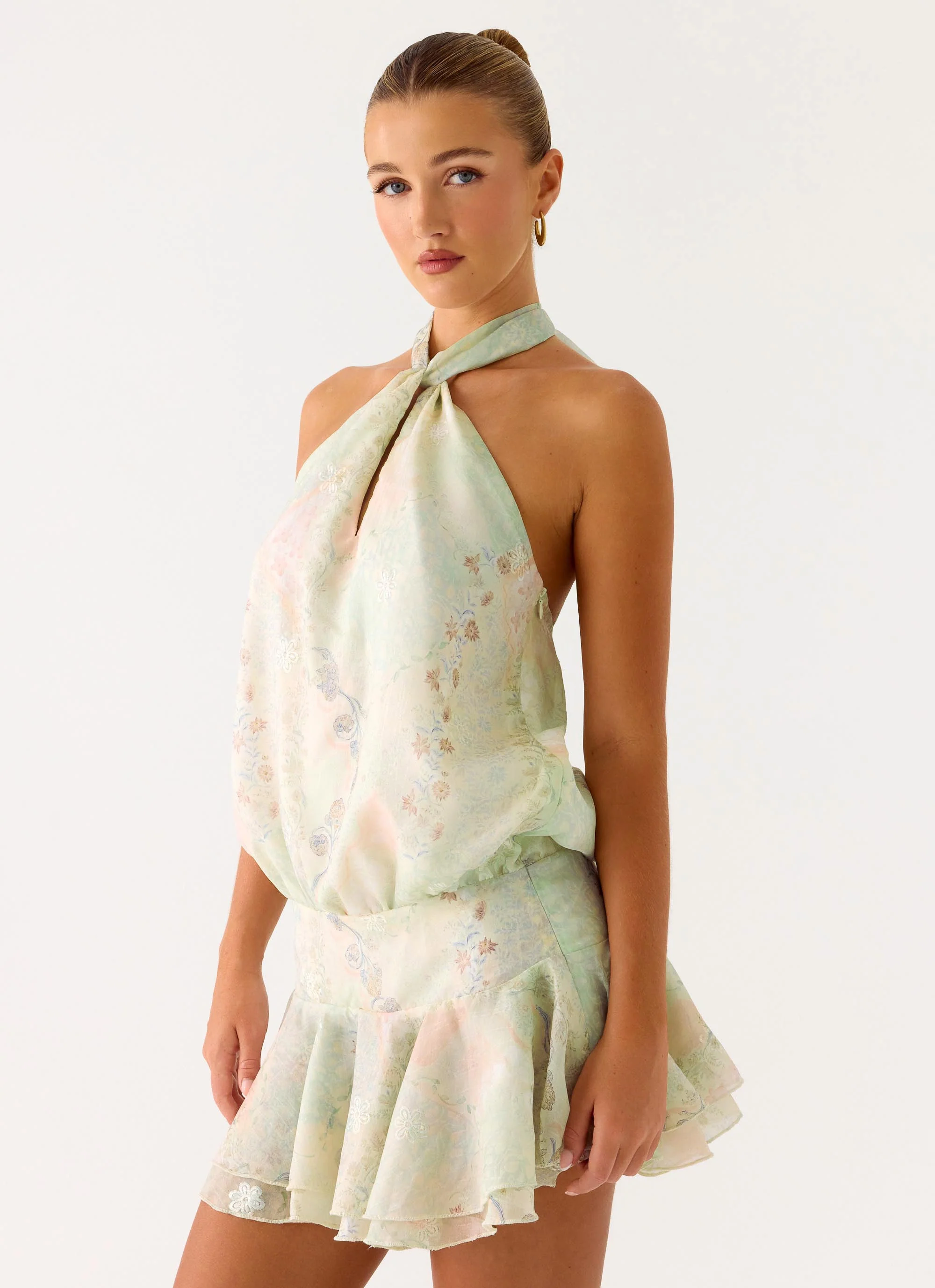 Beginning Mini Dress - Mystic Paisley - Image 5