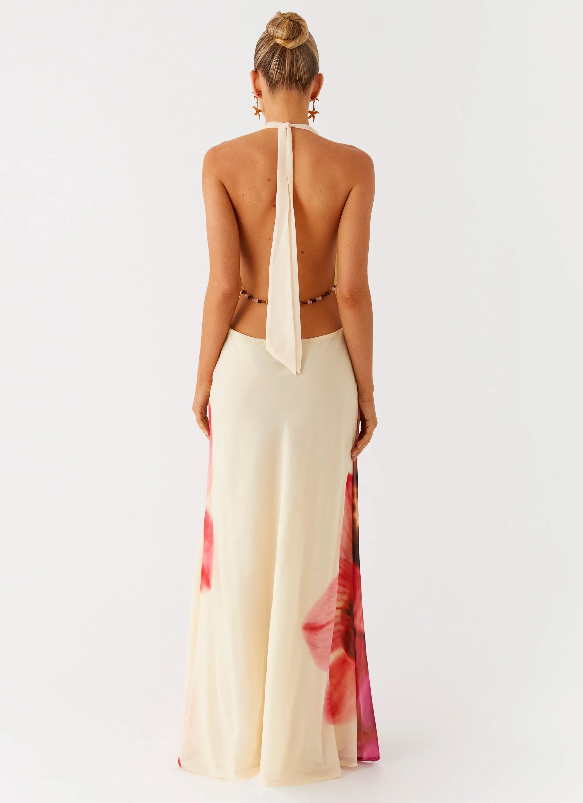 Belivia Maxi Dress - Yellow Bloom - Image 3