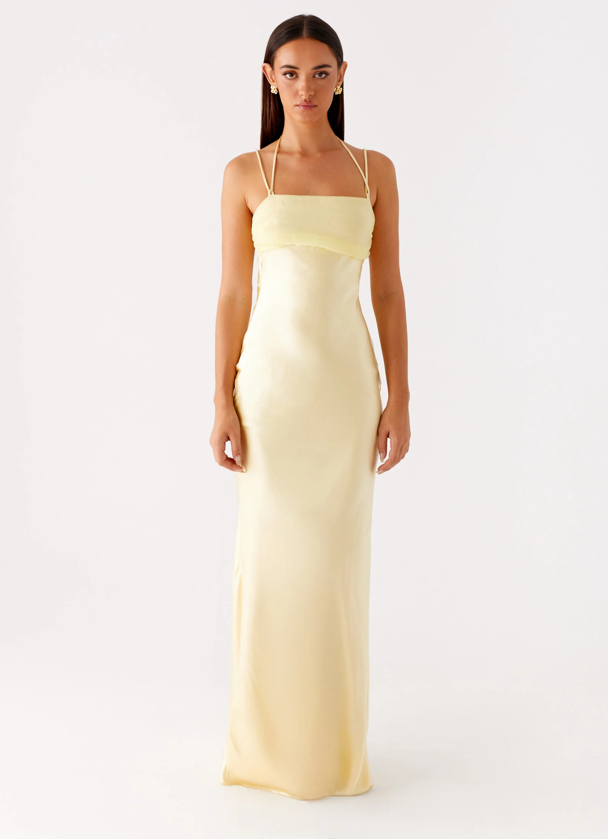 Belize Maxi Dress - Yellow - Image 2
