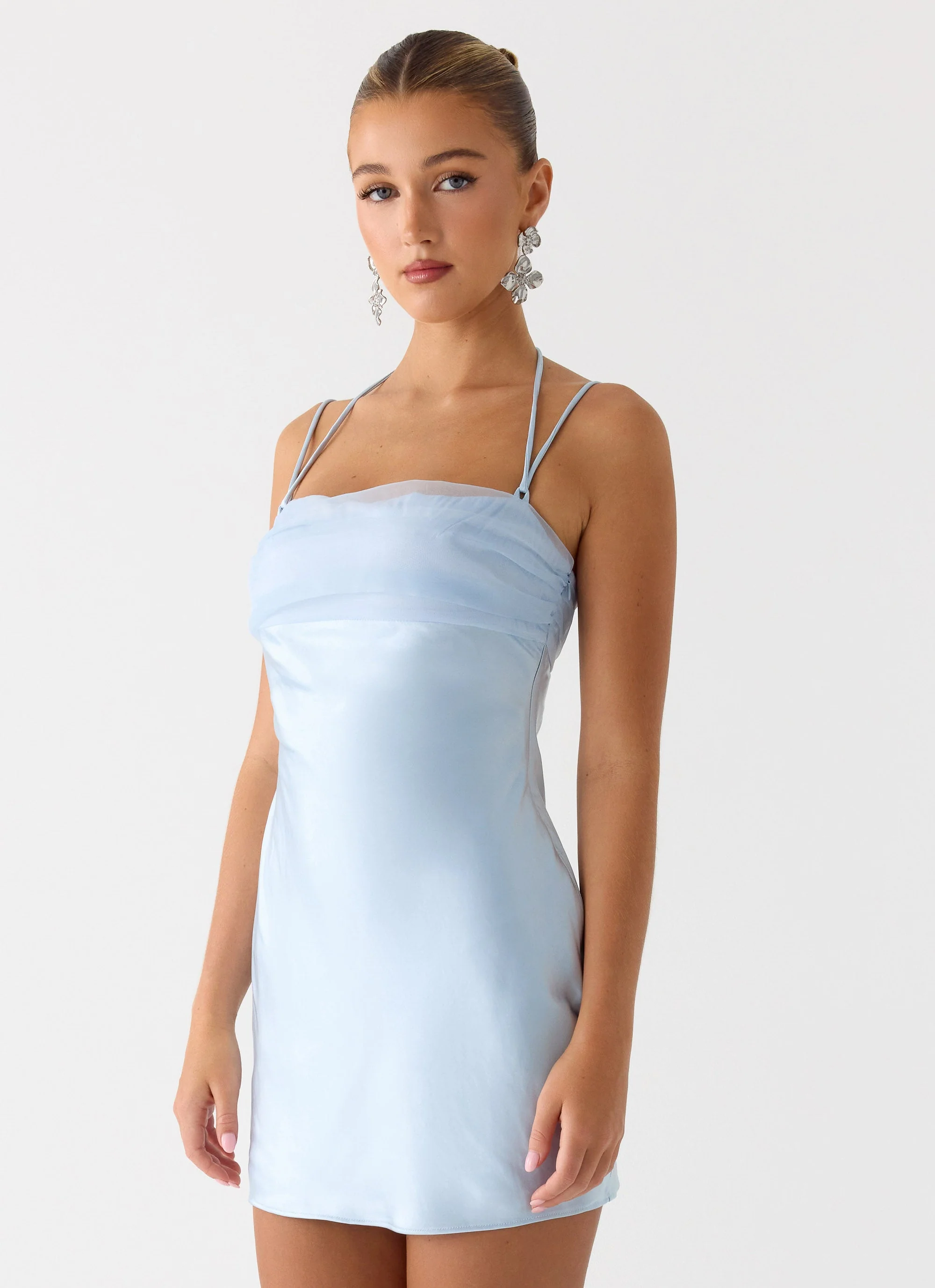 Belize Mini Dress - Blue - Image 3