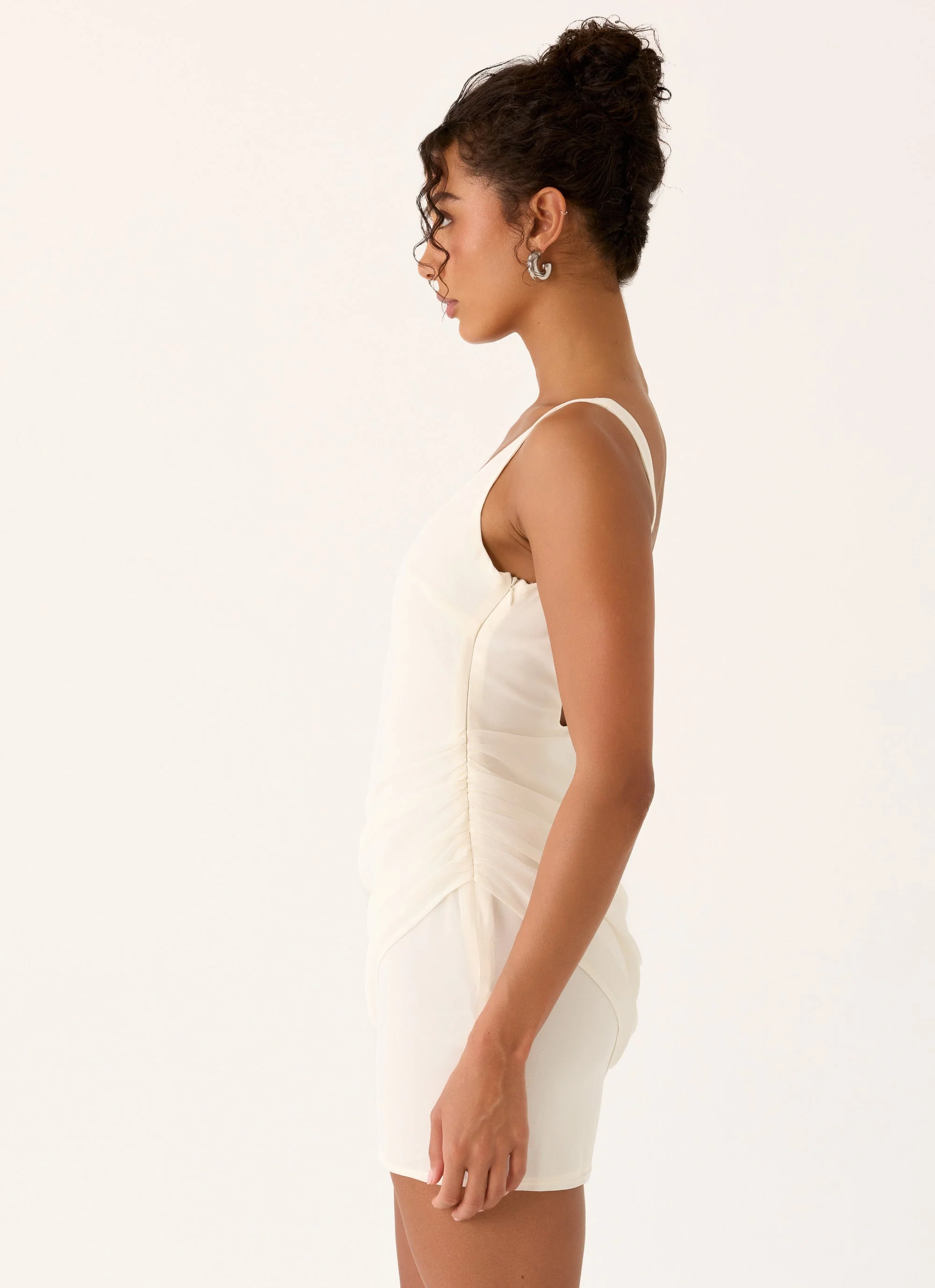Bellini Babe Mini Dress - Ivory - Image 2