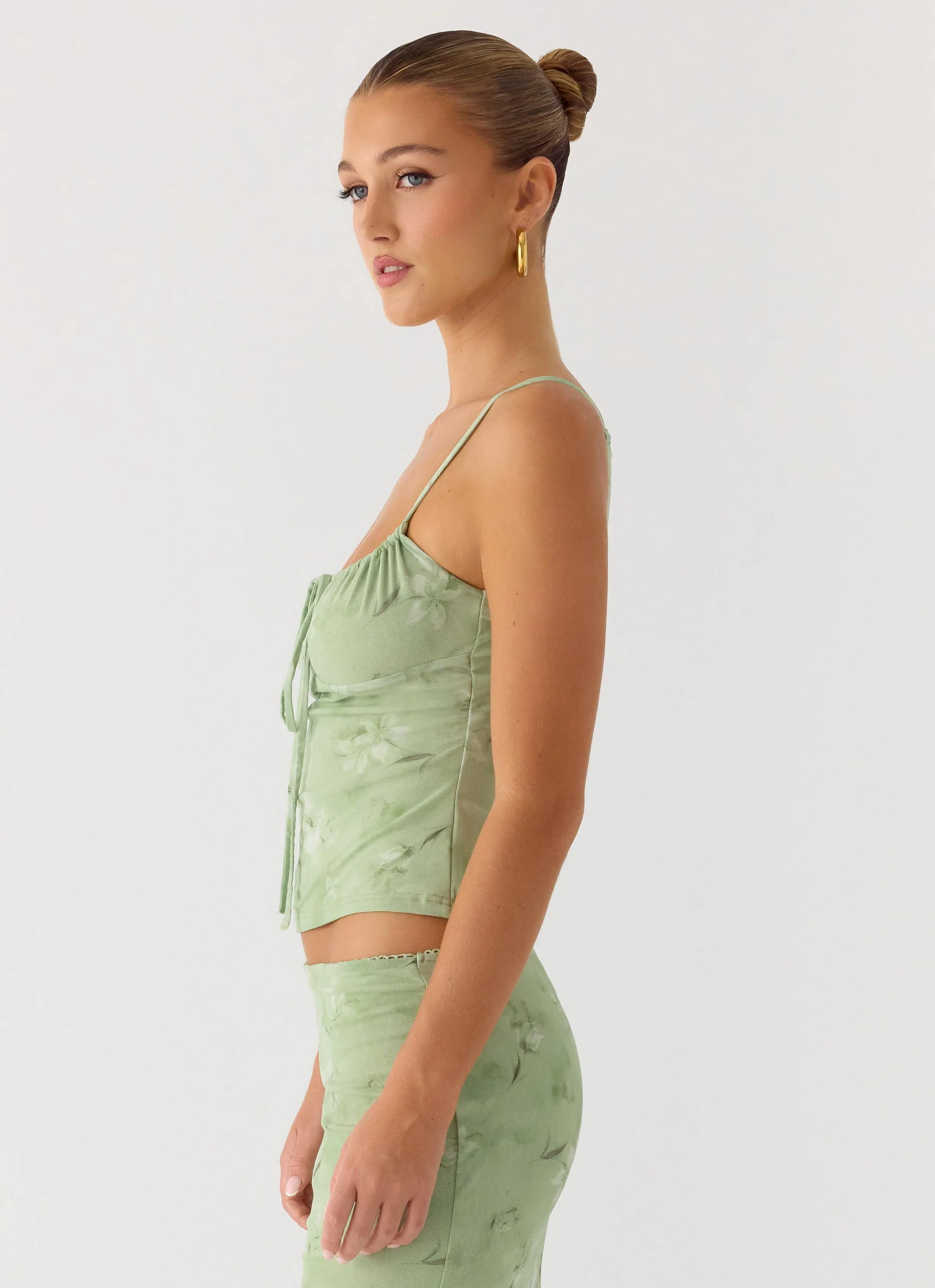 Bending My Rules Top - Blurred Lime - Image 3