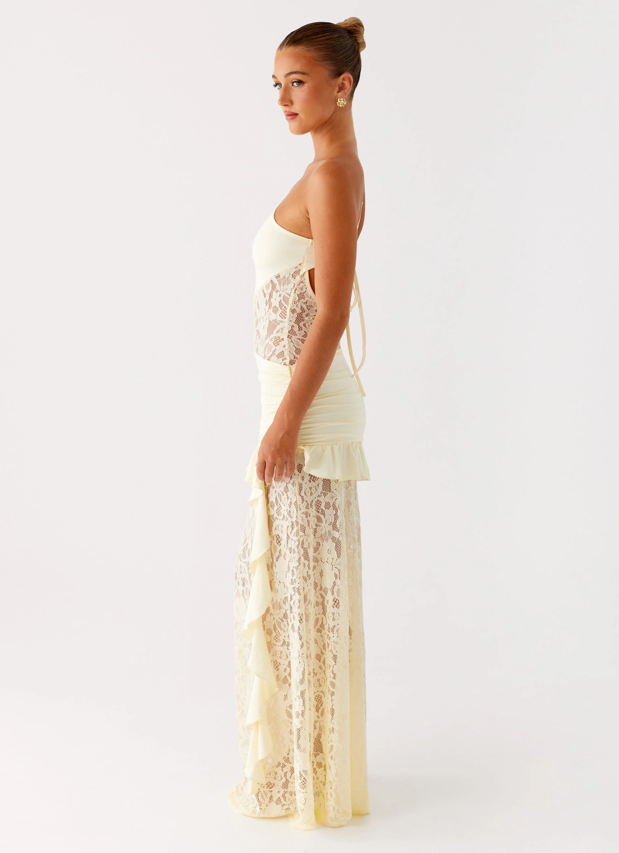 Benita Maxi Dress - Yellow - Image 3