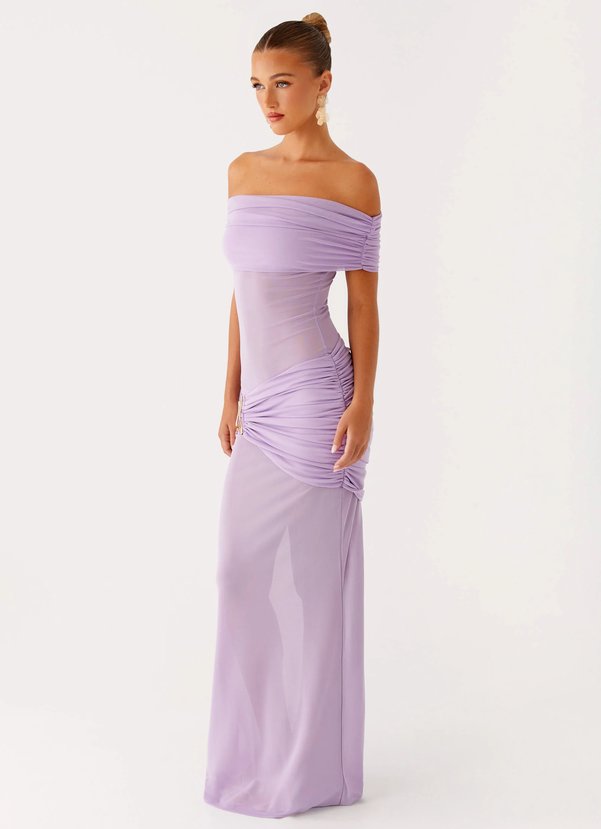 Benji Maxi Dress - Lilac - Image 3