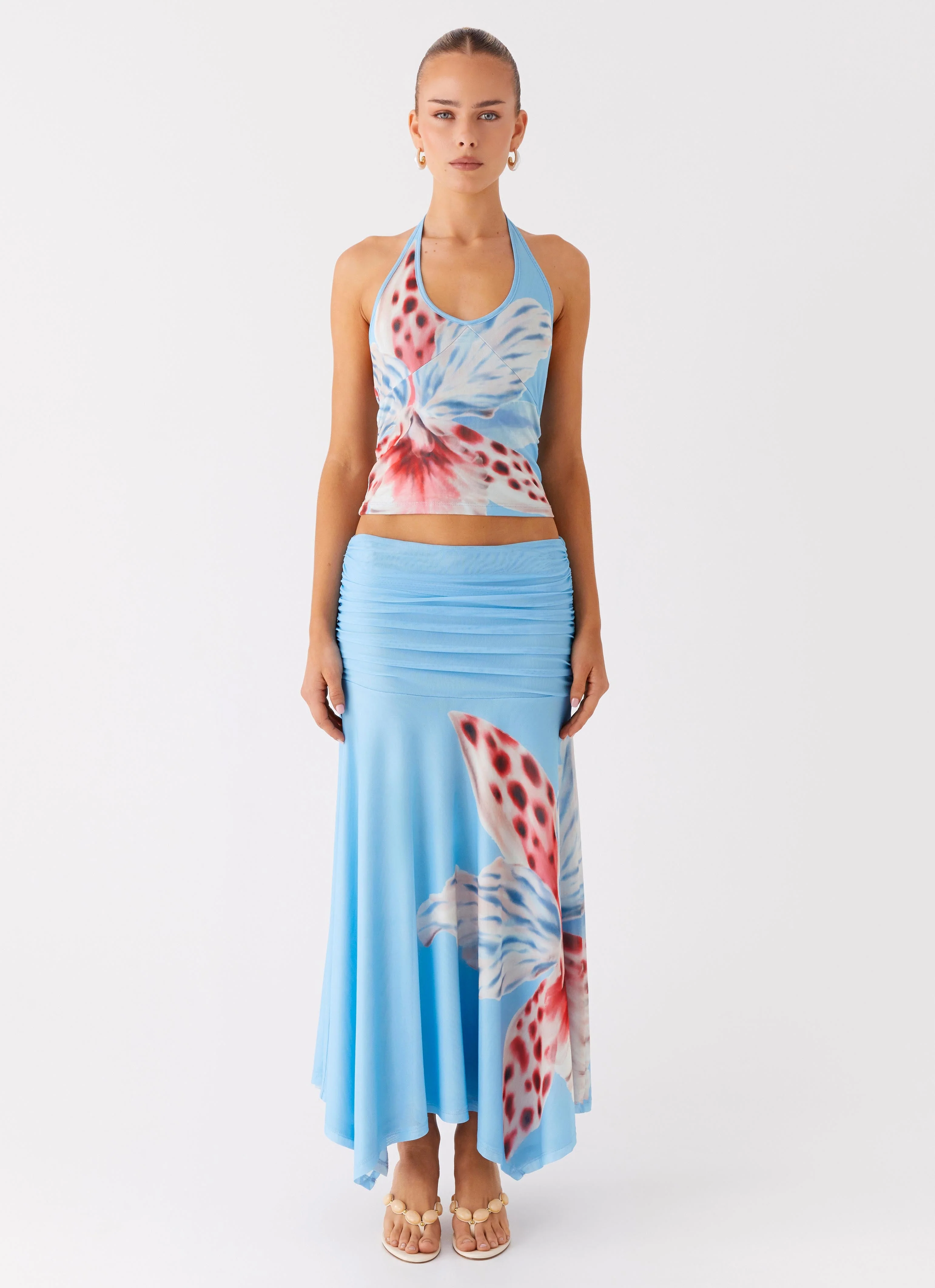 Bernie Halter Top - Deep Sea Bloom - Image 8