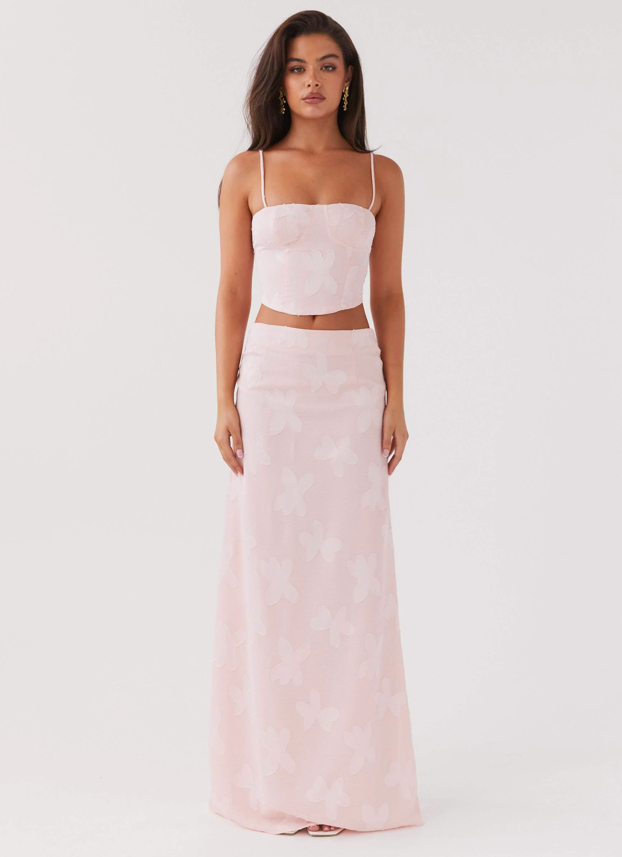 Best Love Lace Up Top - Pink Petal - Image 2