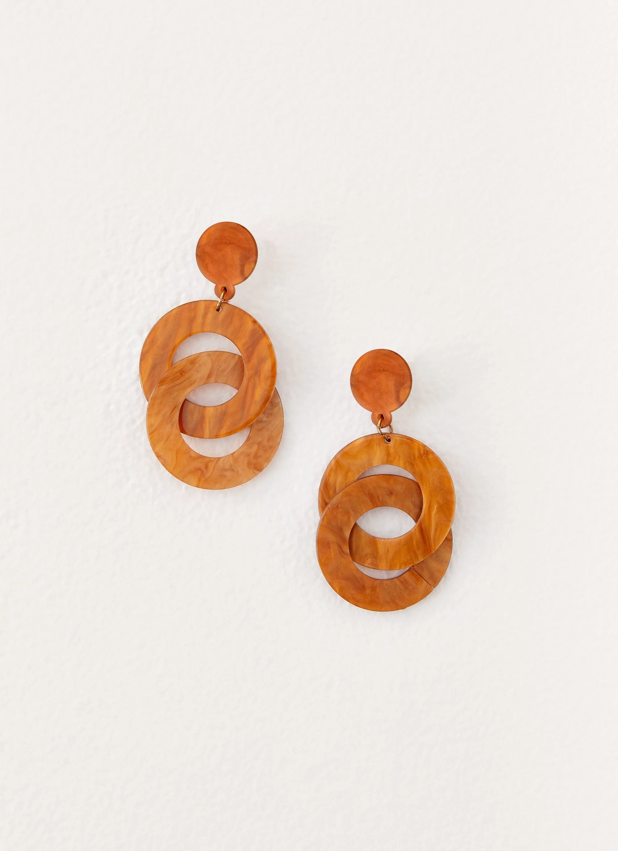 Bijou Earrings - Brown - Image 2