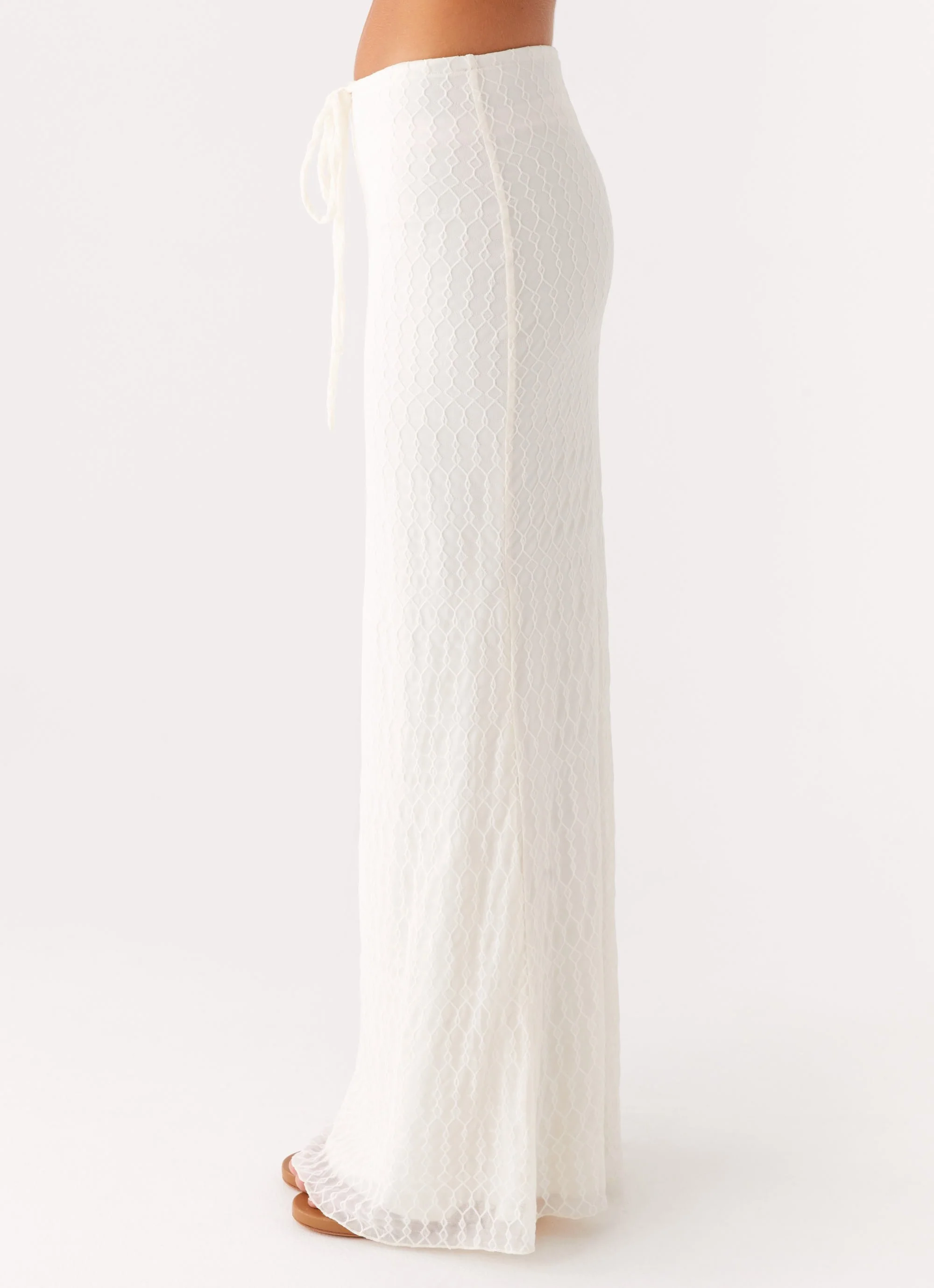 Blakely Maxi Skirt - Ivory - Image 2