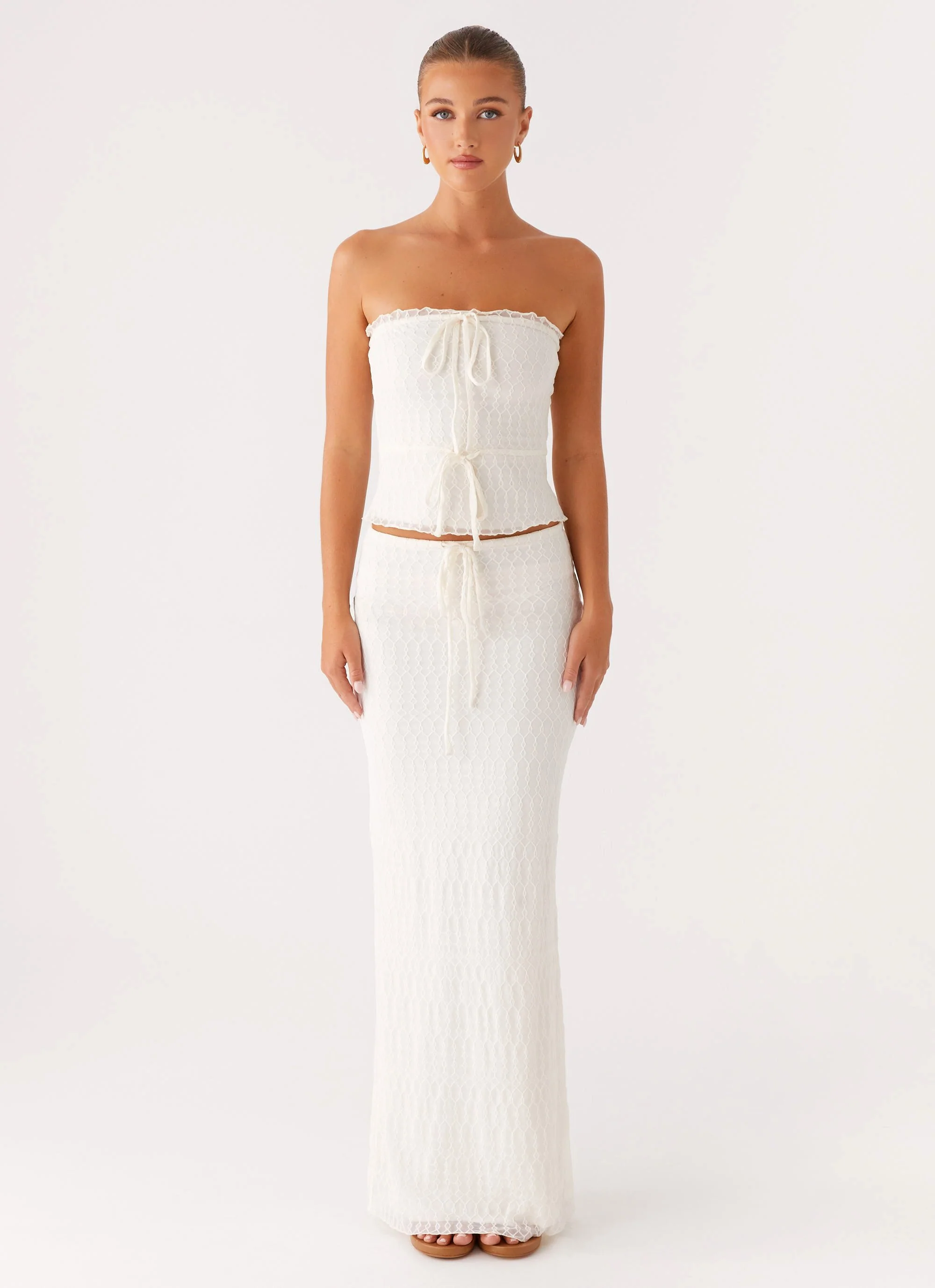Blakely Tube Top - Ivory - Image 2