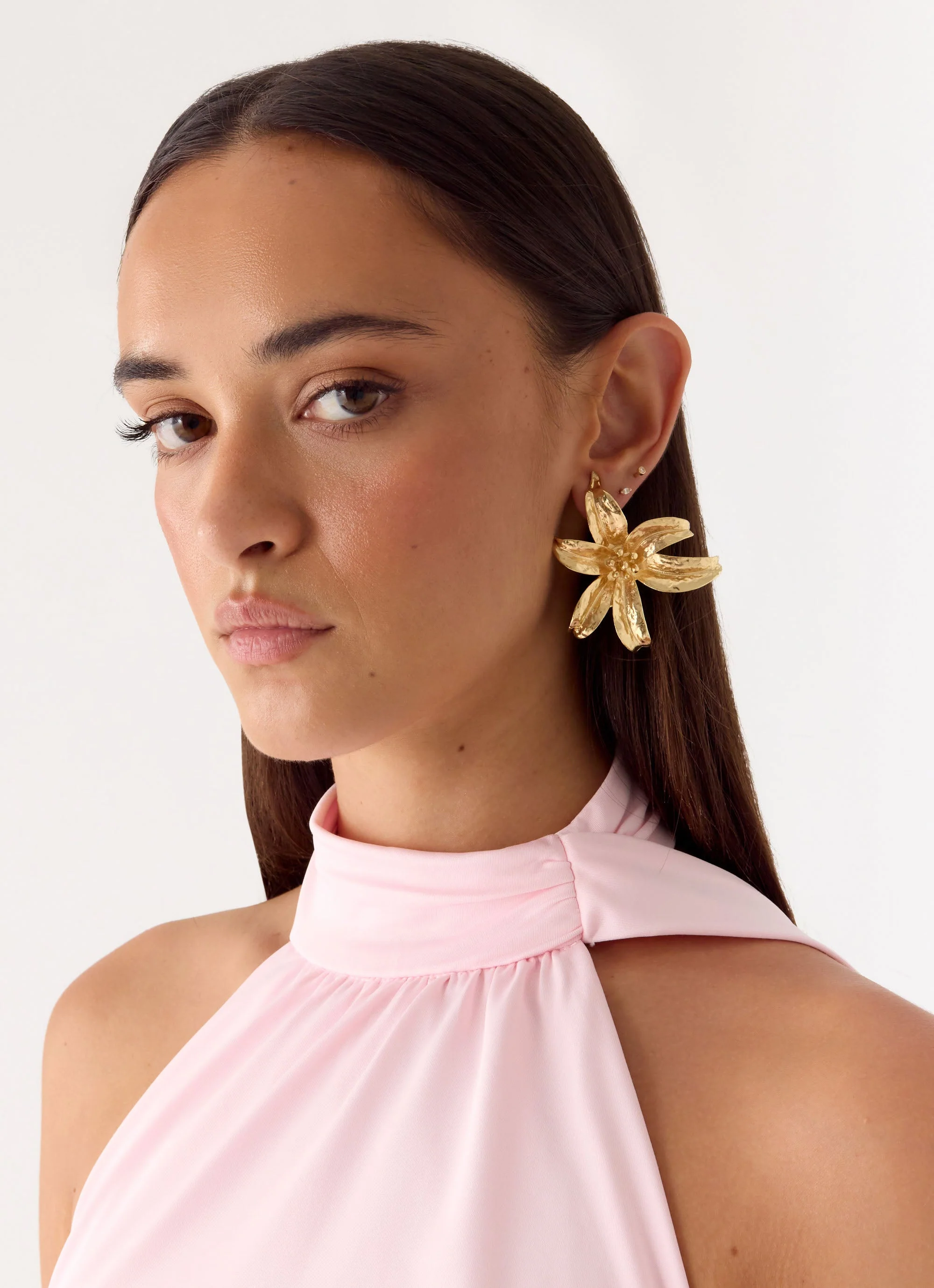 Bloomwave Earrings - Gold - Image 2