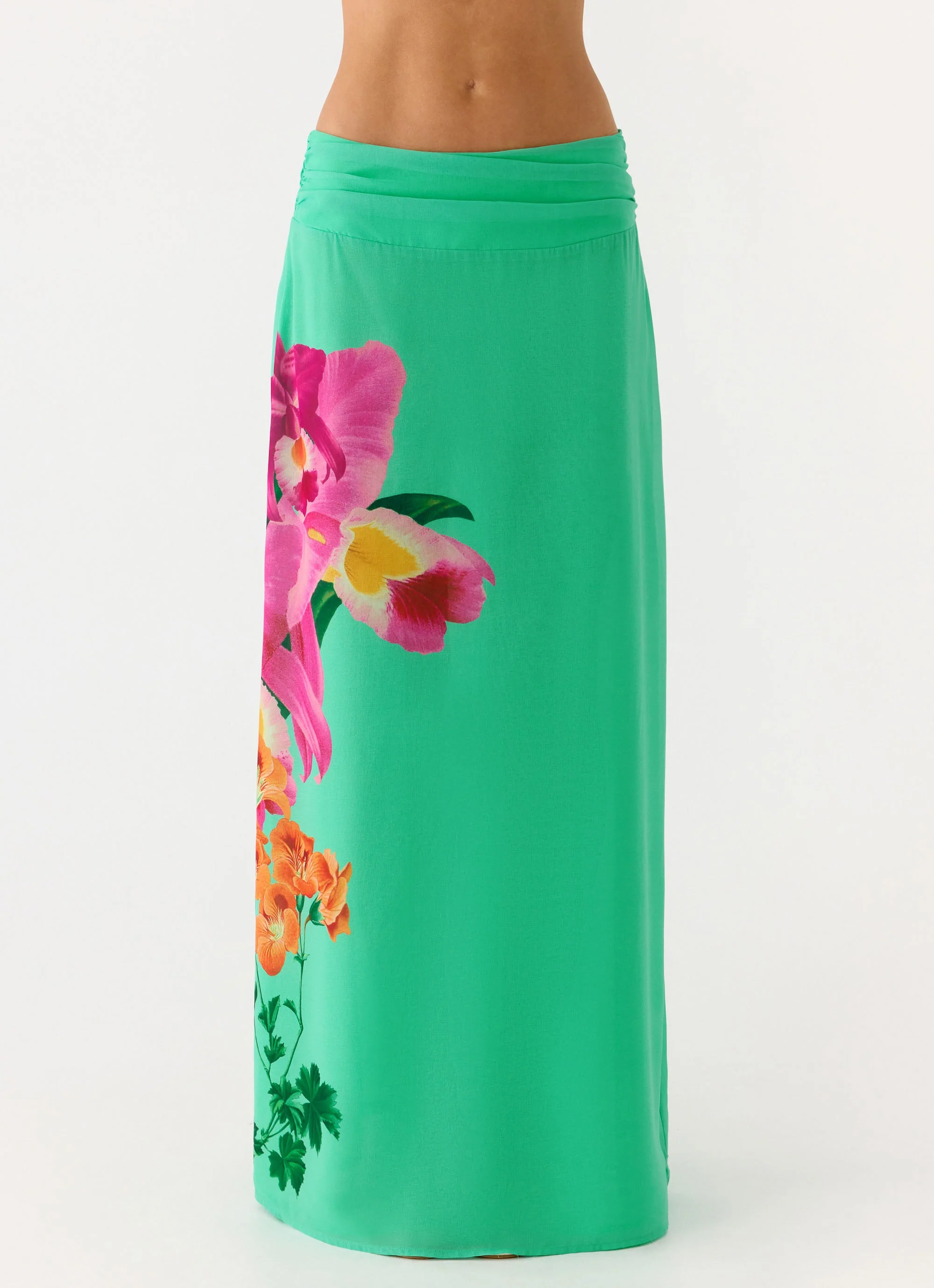 Blushing Bloom Maxi Skirt - Jungle Bloom - Image 2