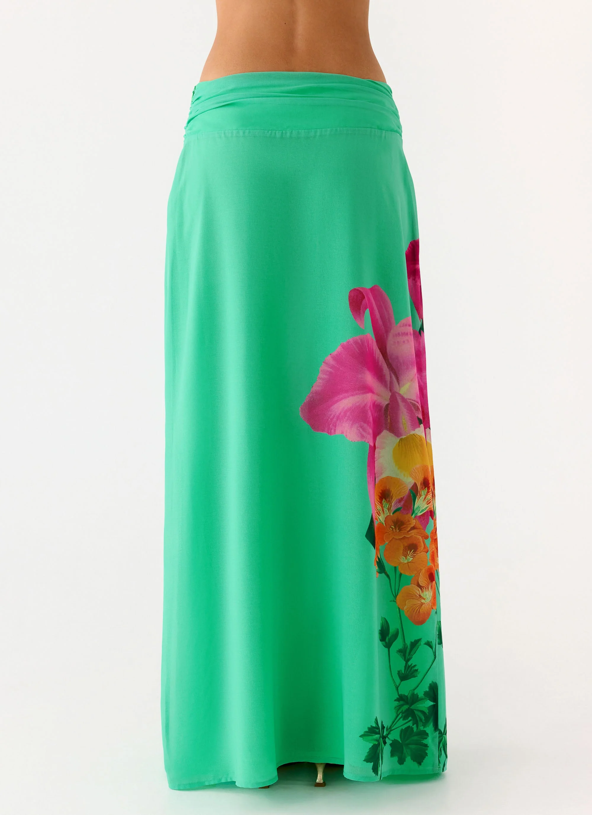 Blushing Bloom Maxi Skirt - Jungle Bloom - Image 4