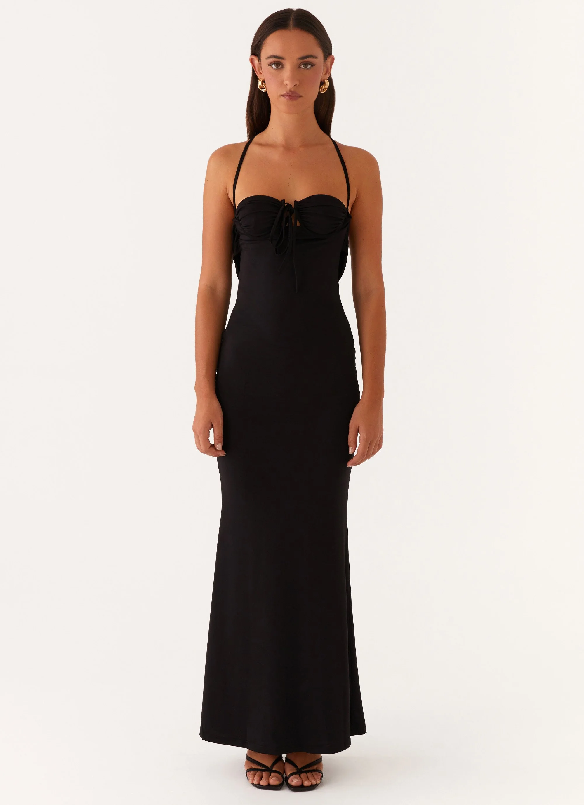 Bombshell Maxi Dress - Black - Image 2