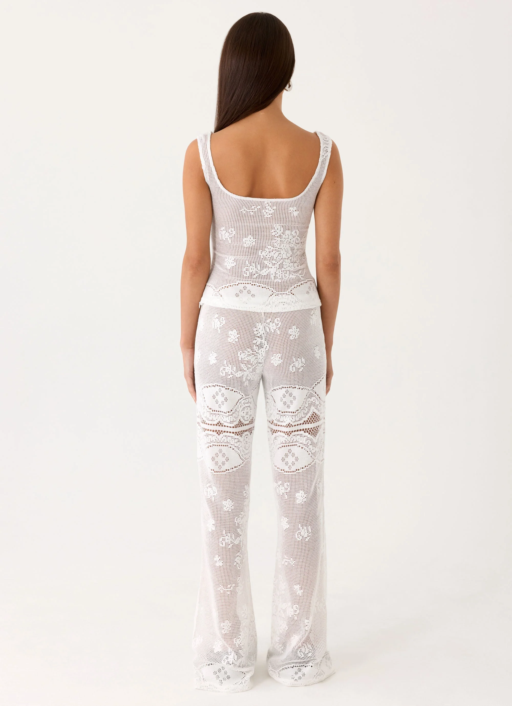 Bosten Low Rise Pants - White - Image 5