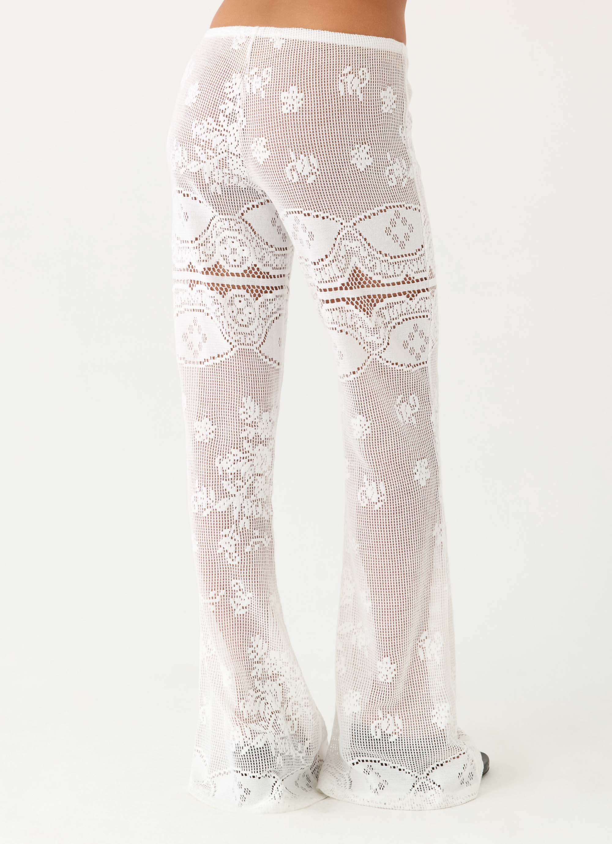 Bosten Low Rise Pants - White - Image 8