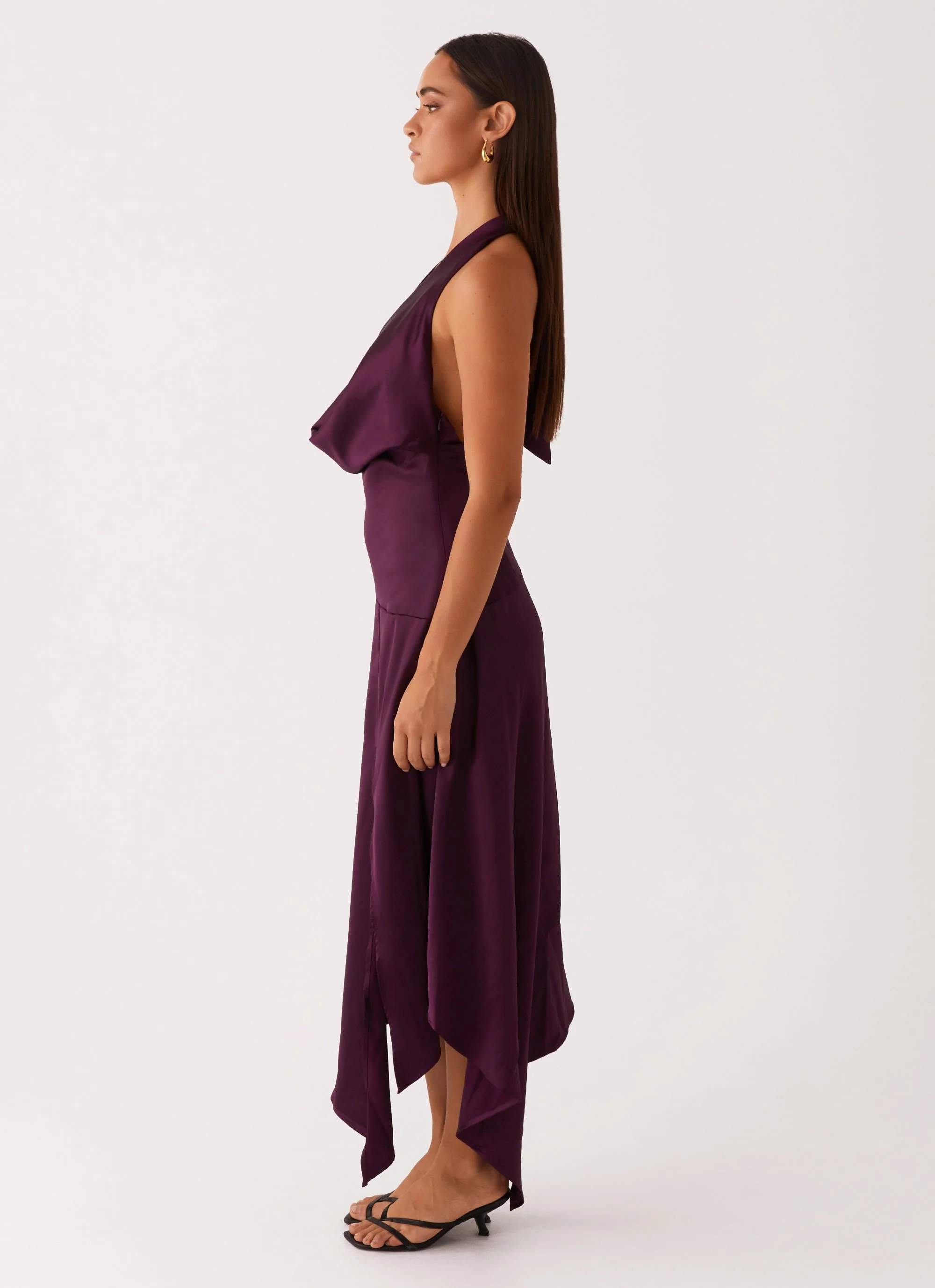 Boulevard Midi Dress - Plum - Image 3