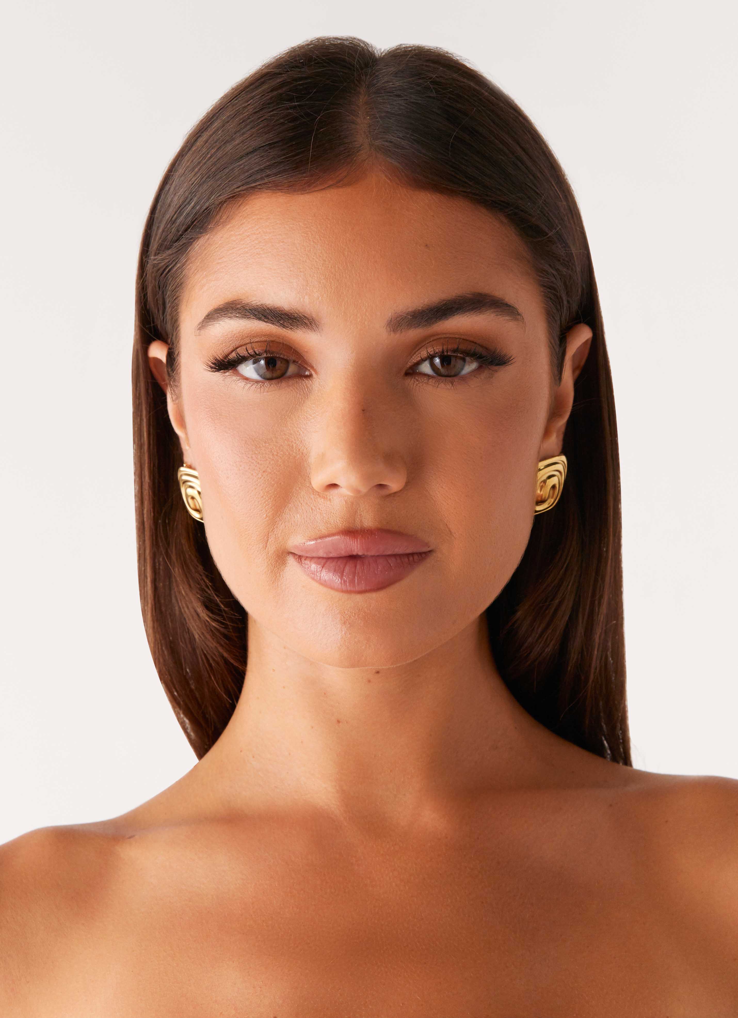 Bowie Earrings - Gold - Image 4