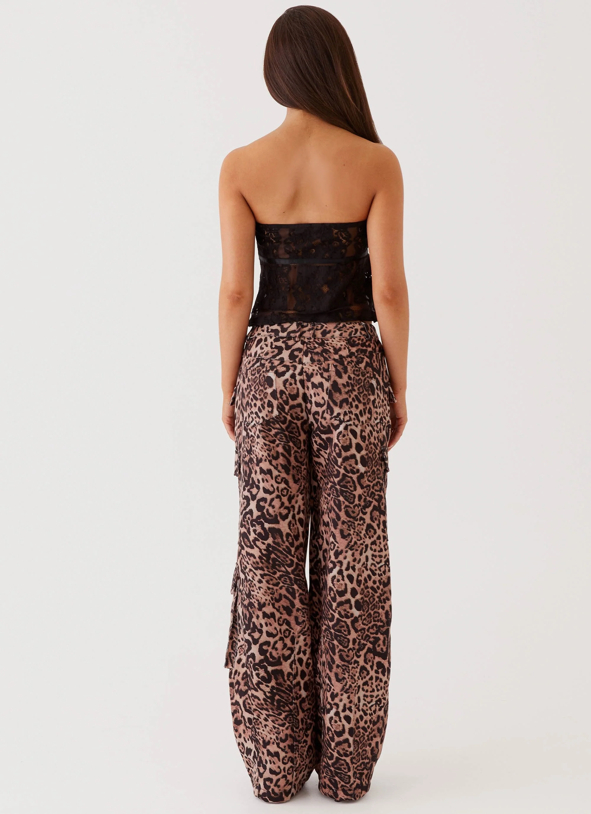 Break It Off Strapless Top - Black - Image 6