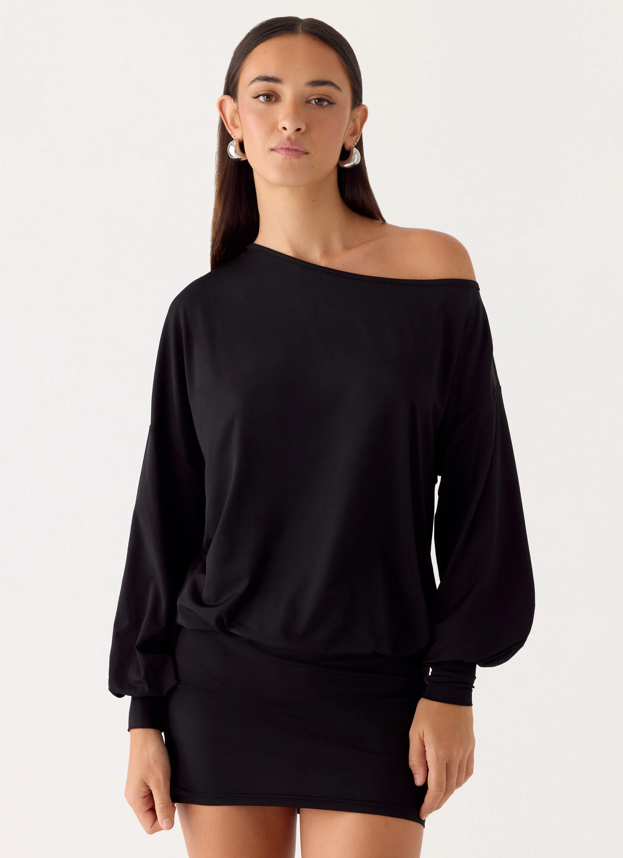 Briar Mini Dress - Black - Image 5