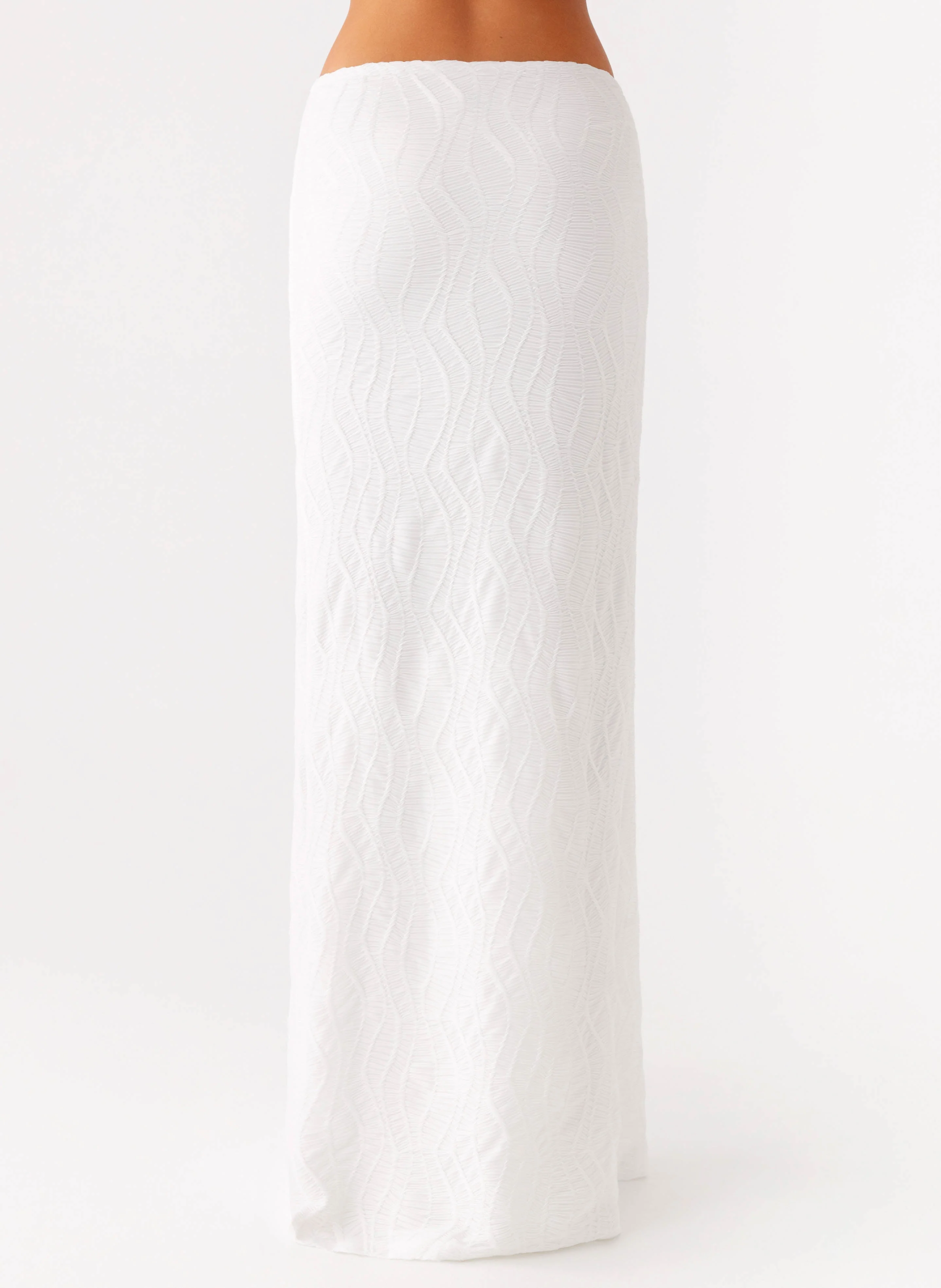Briene Maxi Skirt - White - Image 3