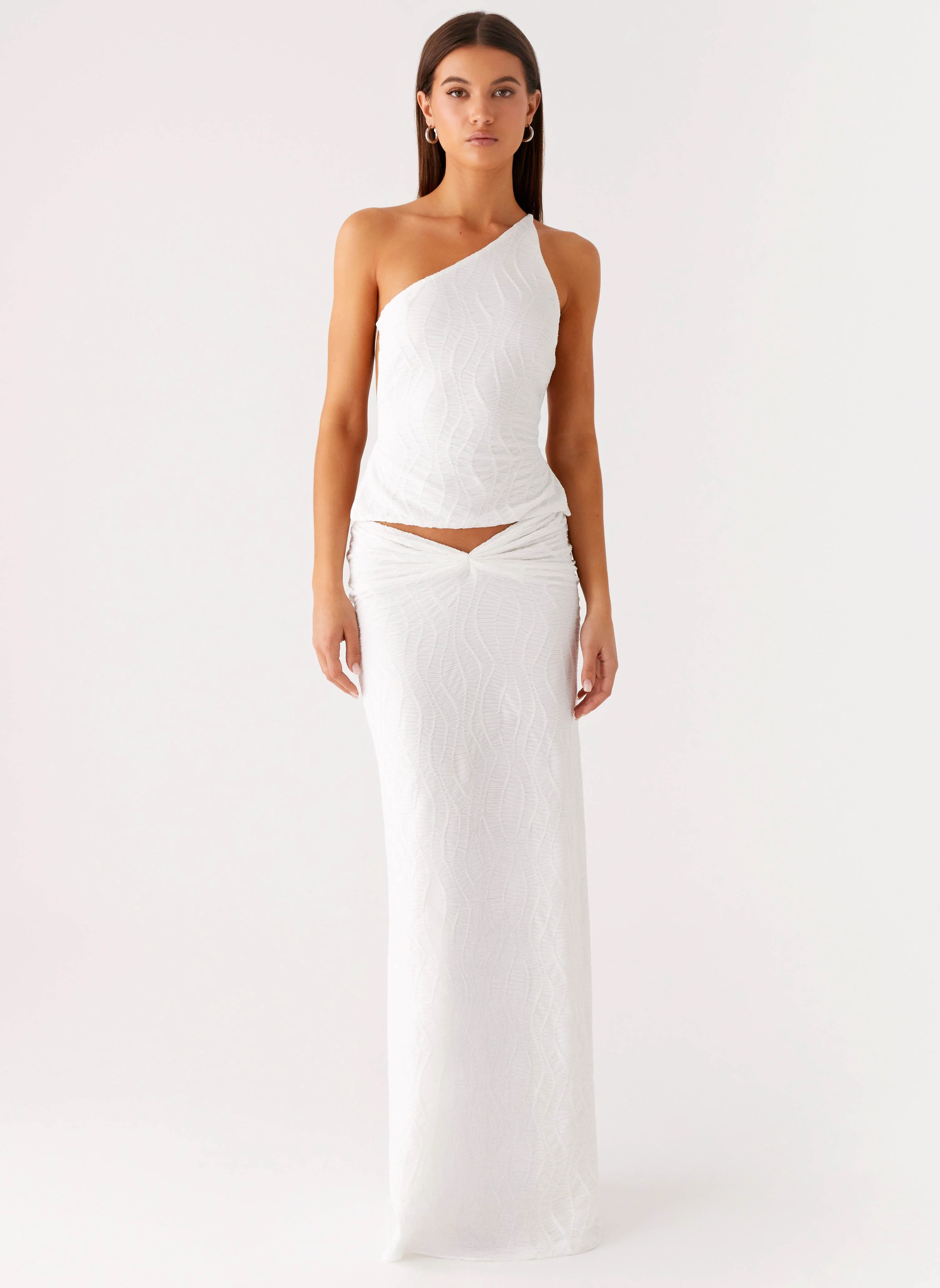 Briene Maxi Skirt - White - Image 8