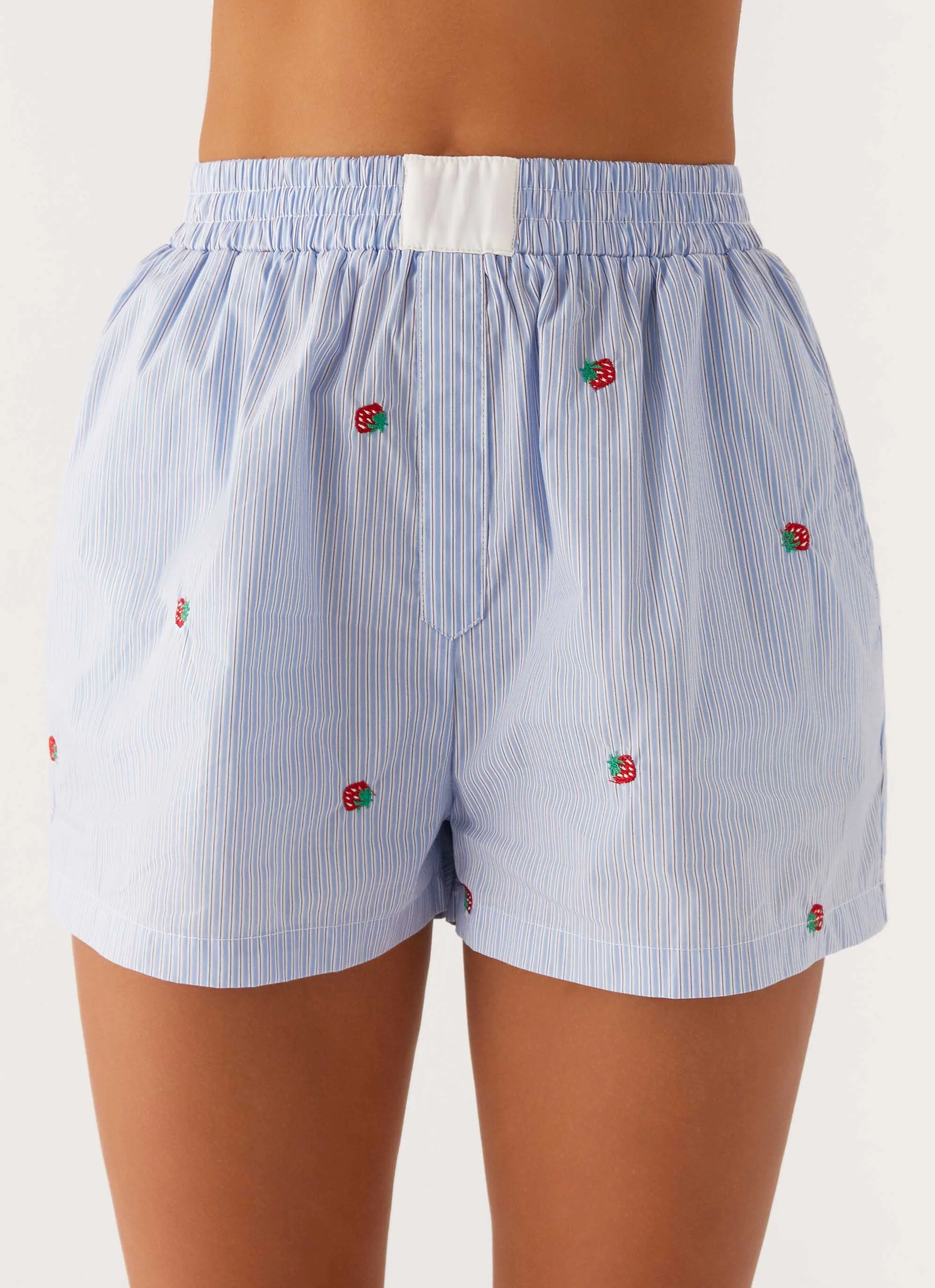 Brightwell Boxer Shorts - Blue Strawberry - Image 5