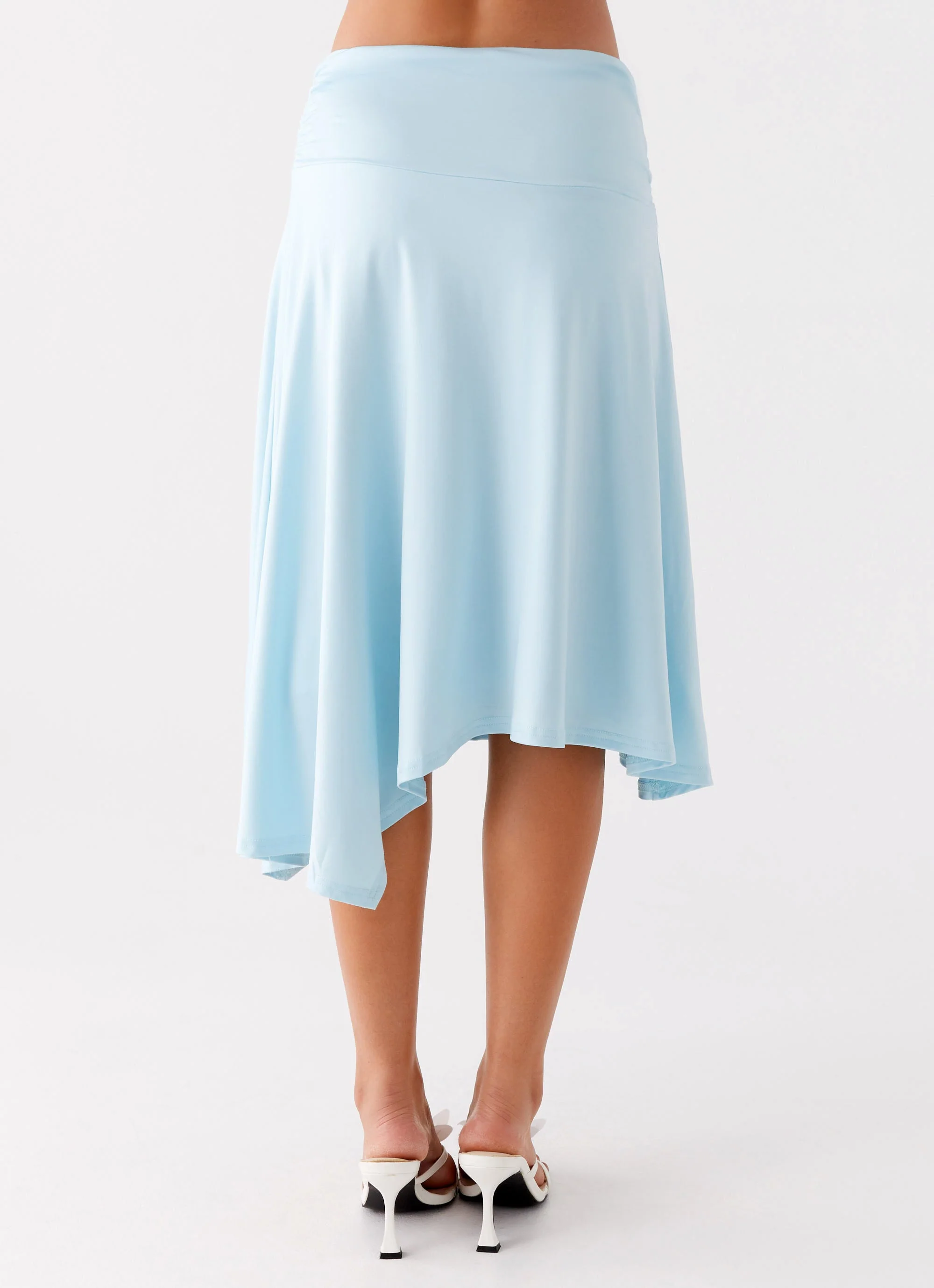 Brisa Midi Skirt - Turquoise - Image 4