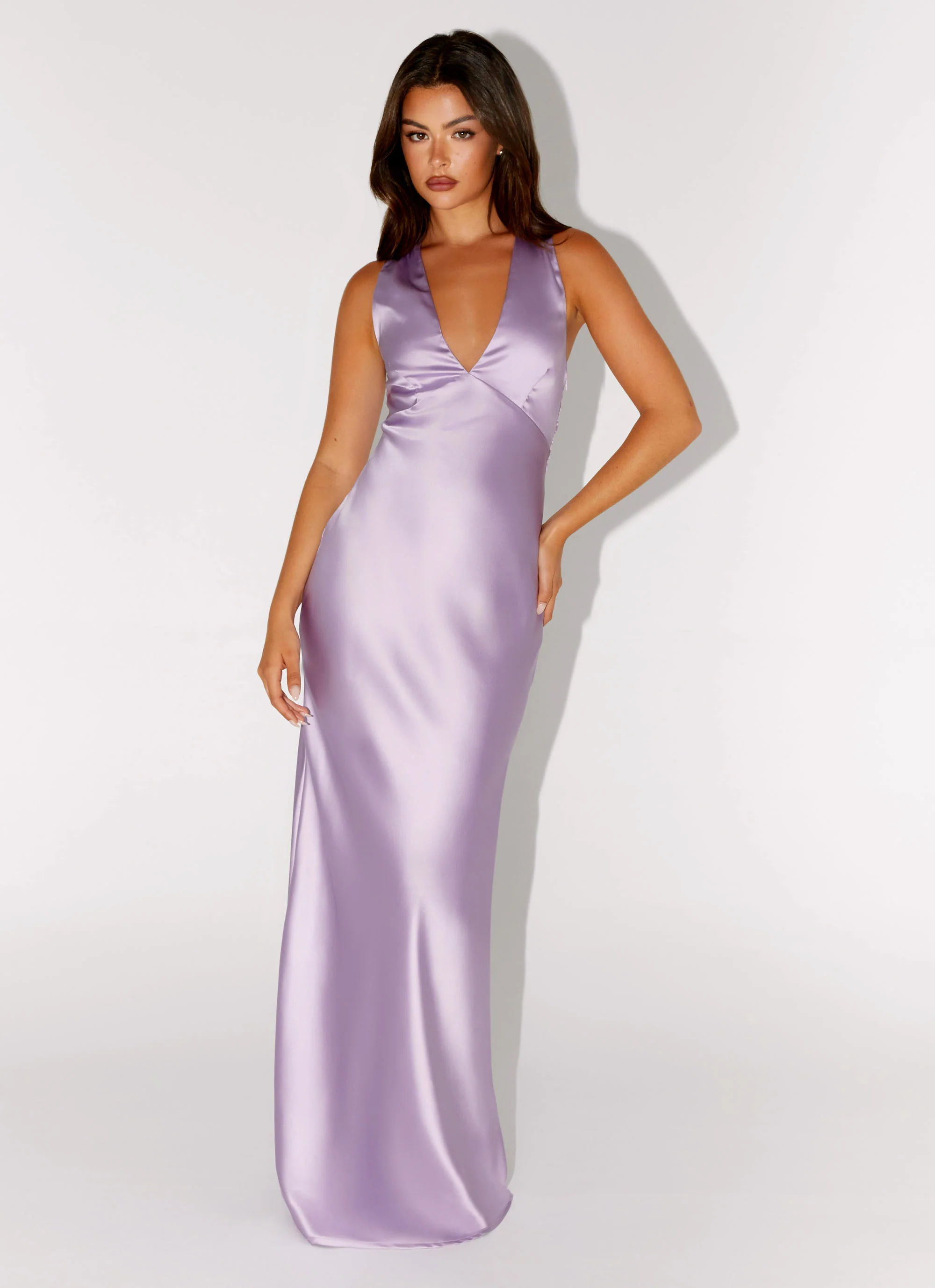 Brody Maxi Dress - Lilac - Image 5