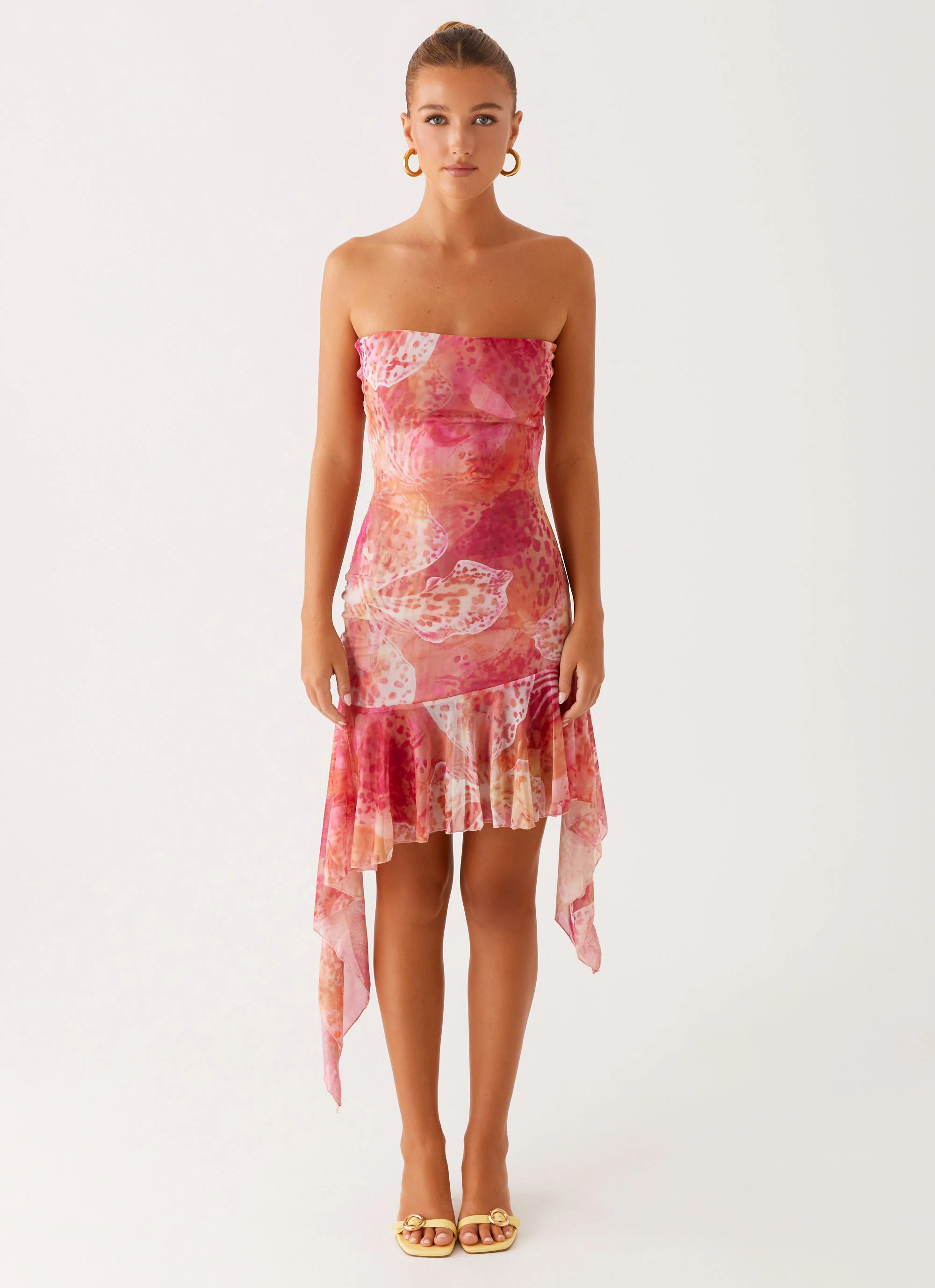 Brooks Mini Dress - Flamingo Fling - Image 2