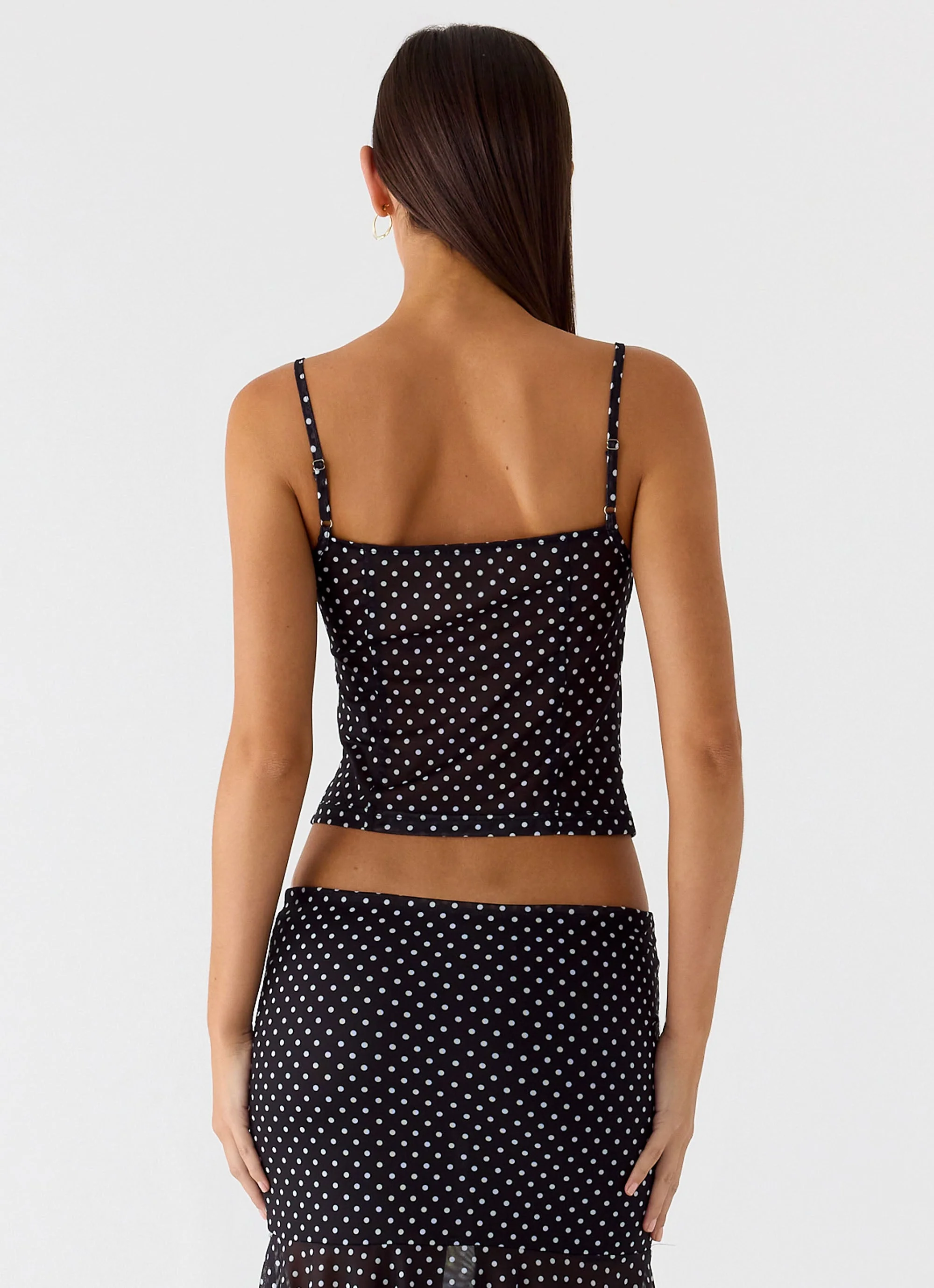 Buffy Top - Black Polkadot - Image 4