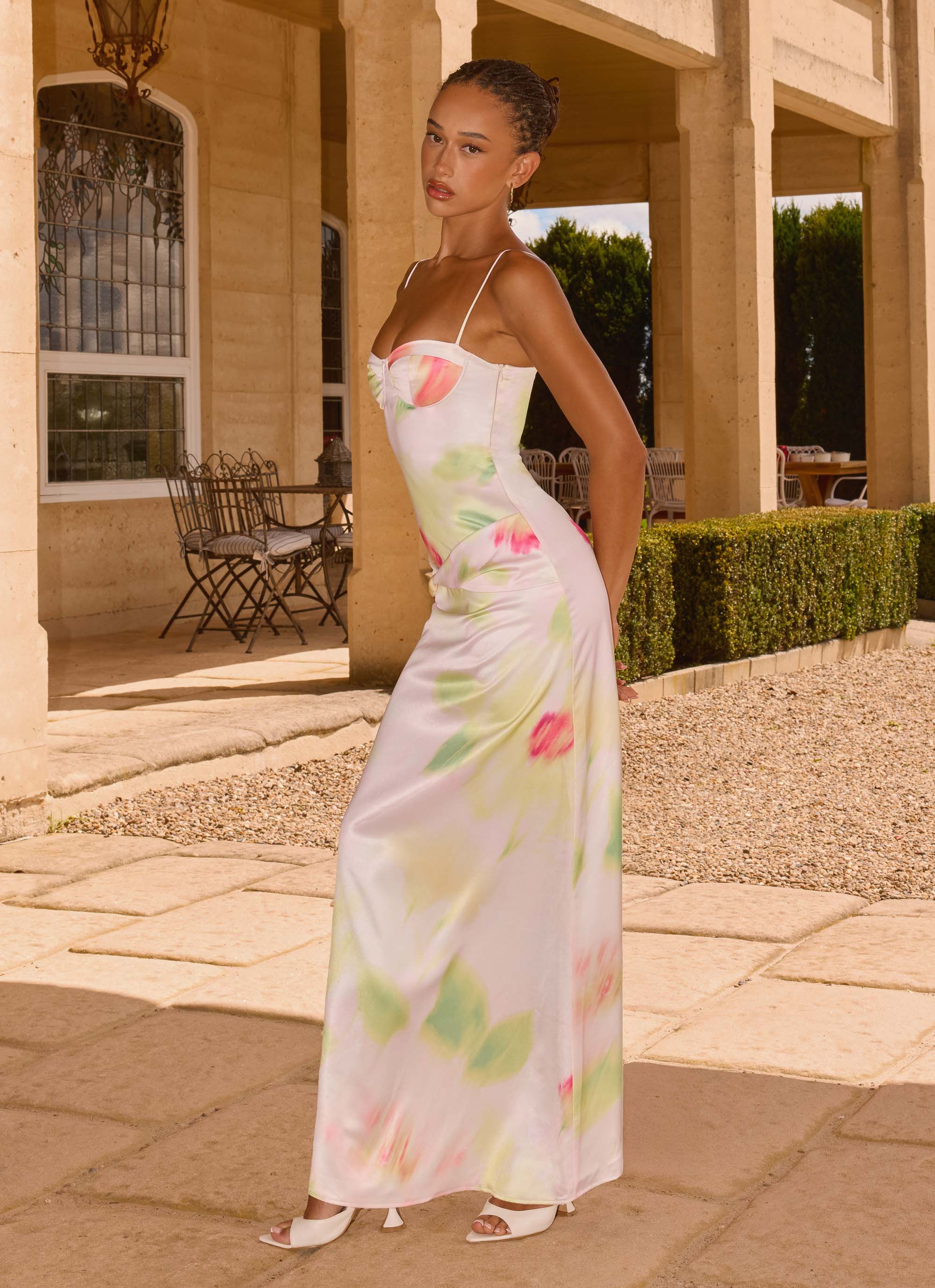 Burning Up Maxi Dress - Floral Romance - Image 2
