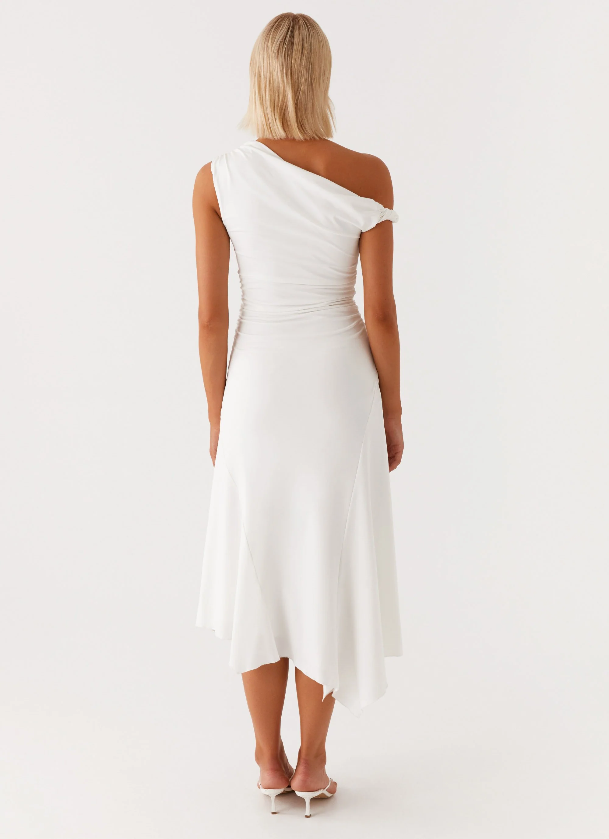 Byron Midi Dress - White - Image 3