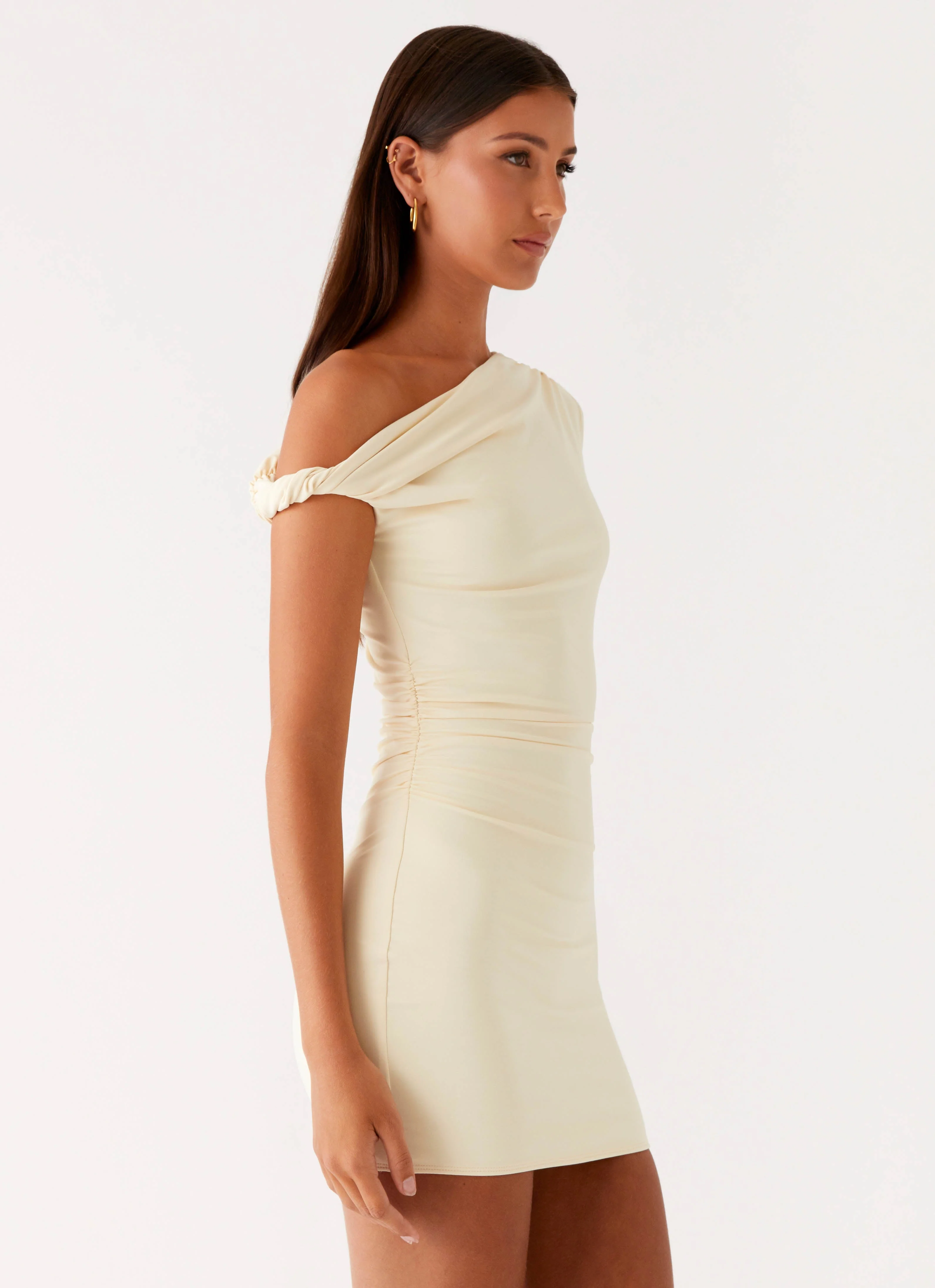Byron Mini Dress - Sunny Yellow - Image 3