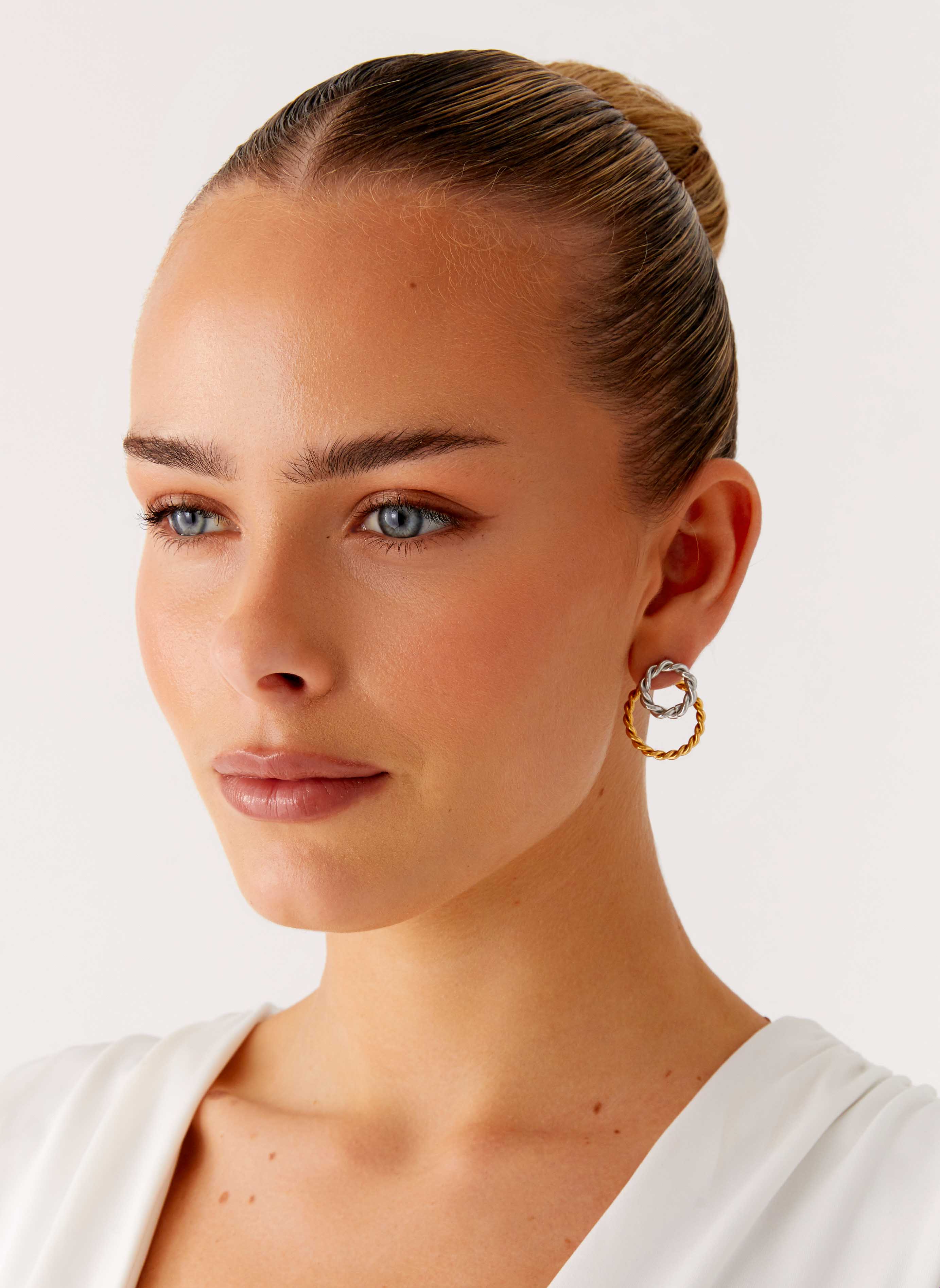 Byron Nights Earrings - Mixed Metal - Image 4