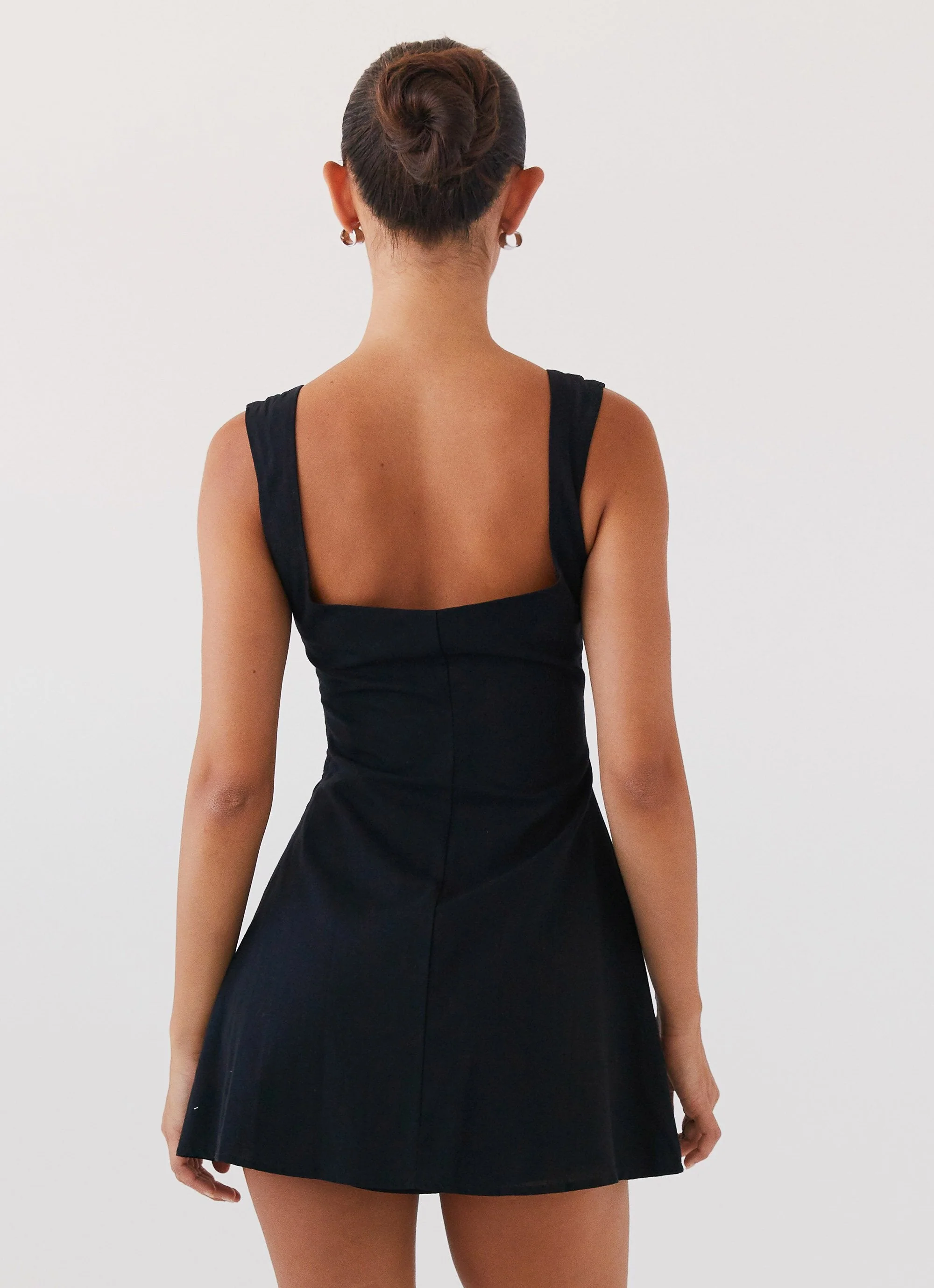 Cadence Mini Dress - Black - Image 4