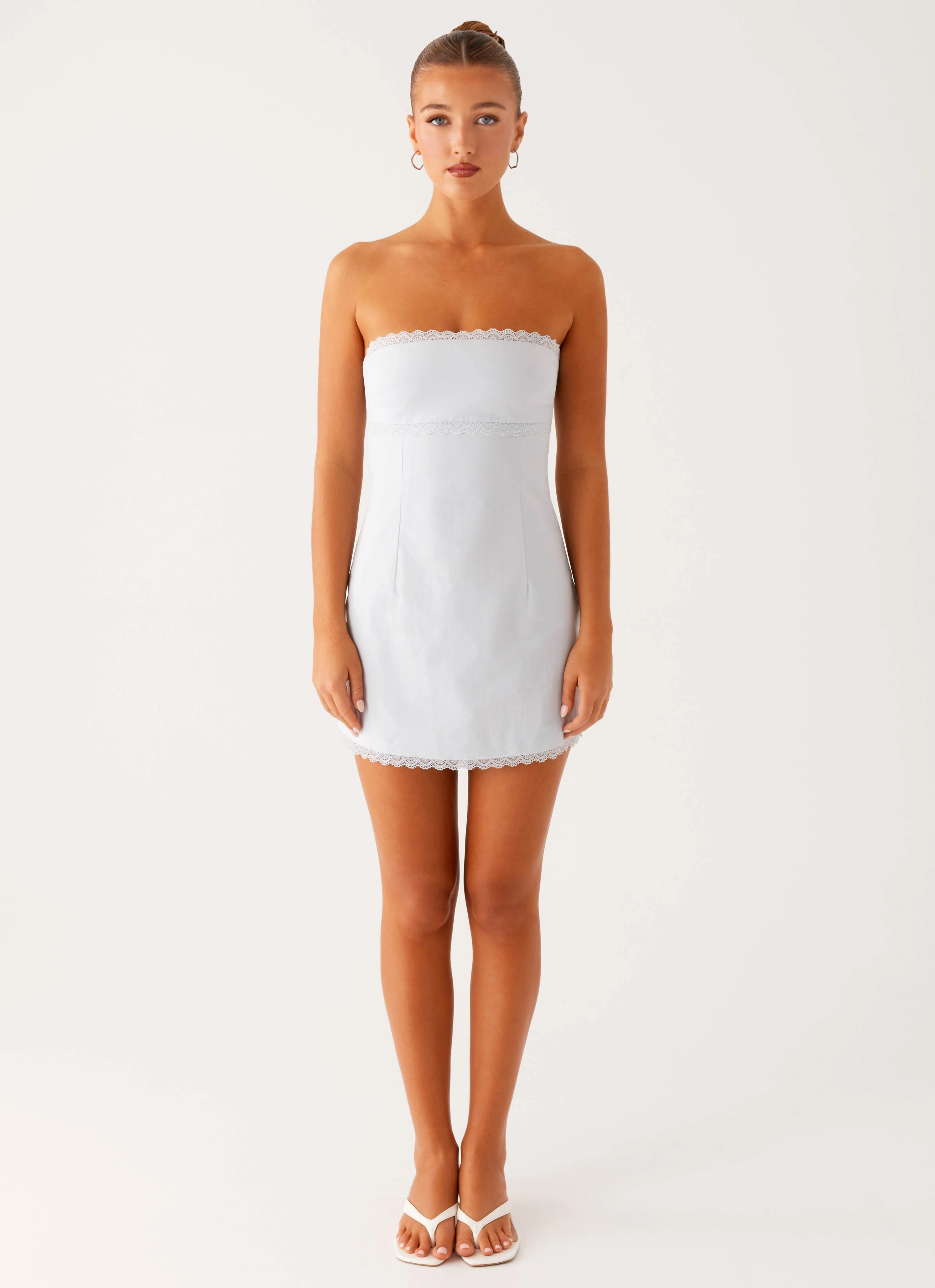Cala Mini Dress - Blue - Image 2