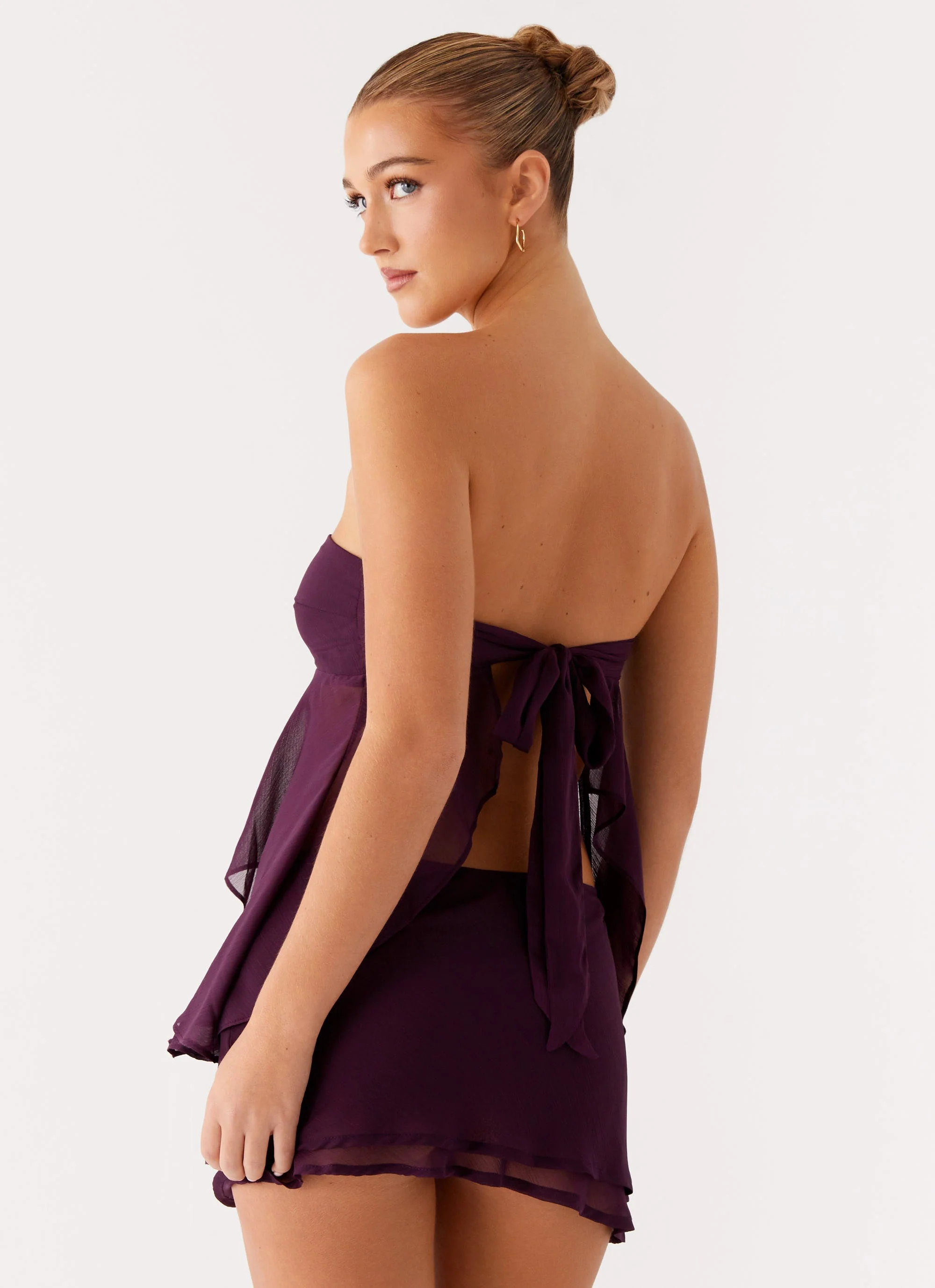 Caleb Top - Plum - Image 6