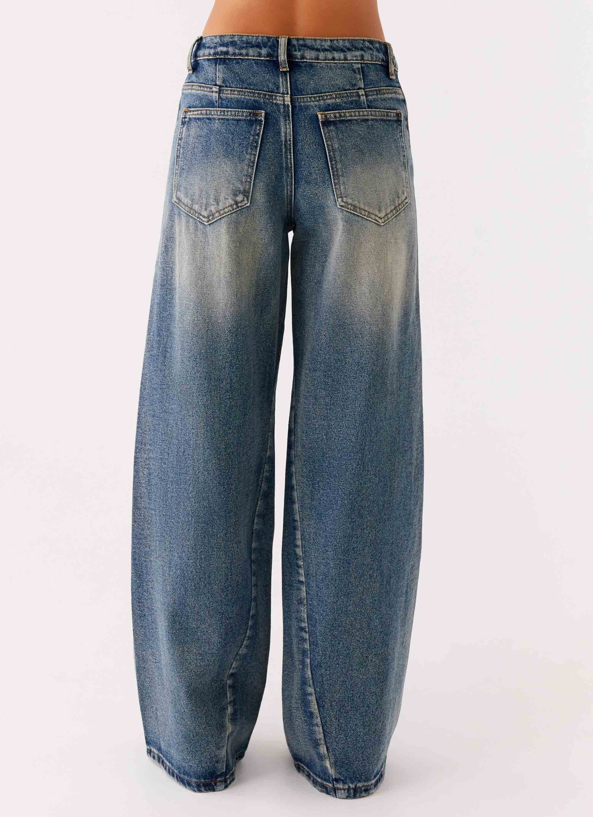 Calico Denim Jeans - Indigo - Image 3