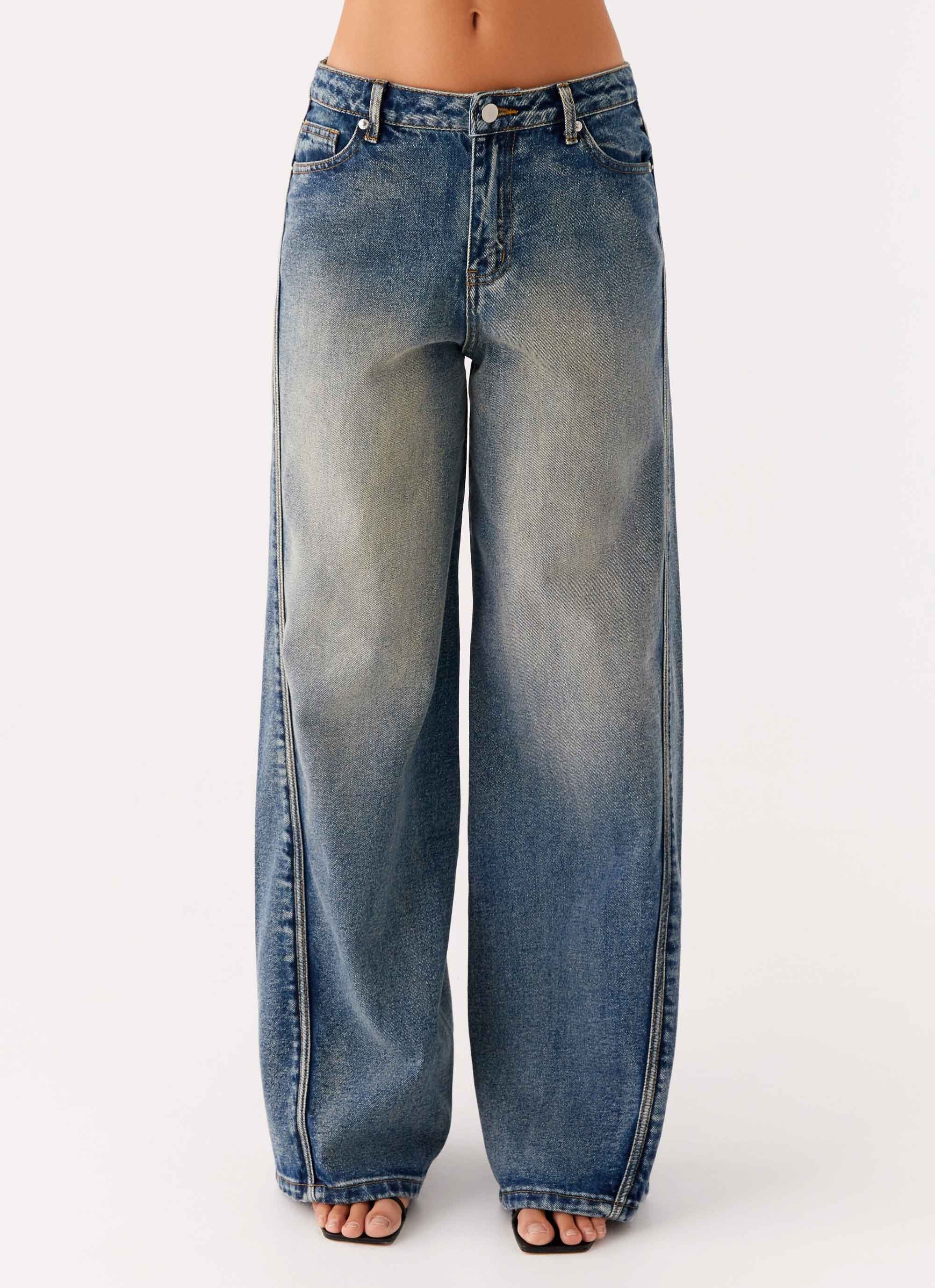 Calico Denim Jeans - Indigo - Image 4