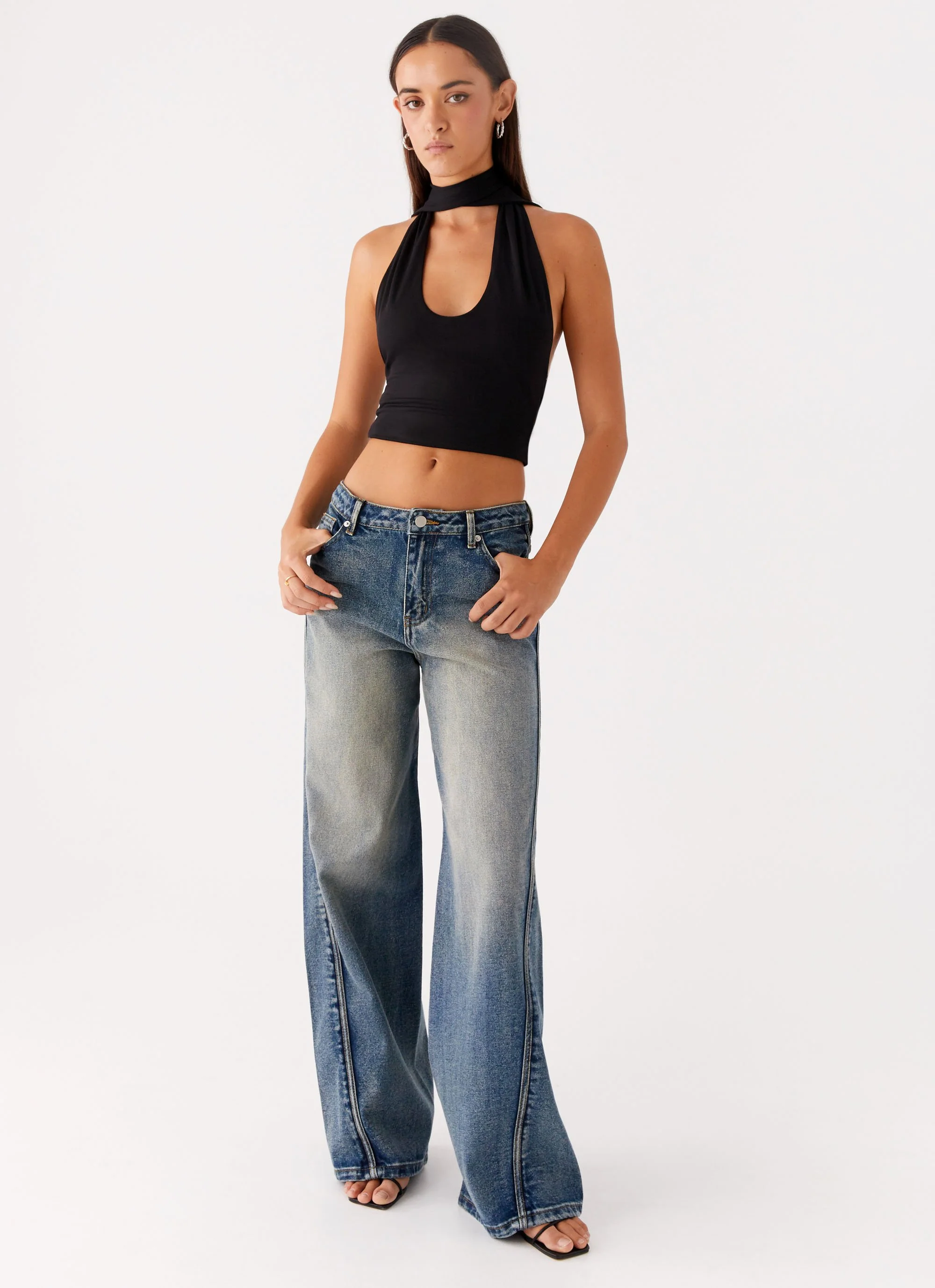 Calico Denim Jeans - Indigo - Image 6
