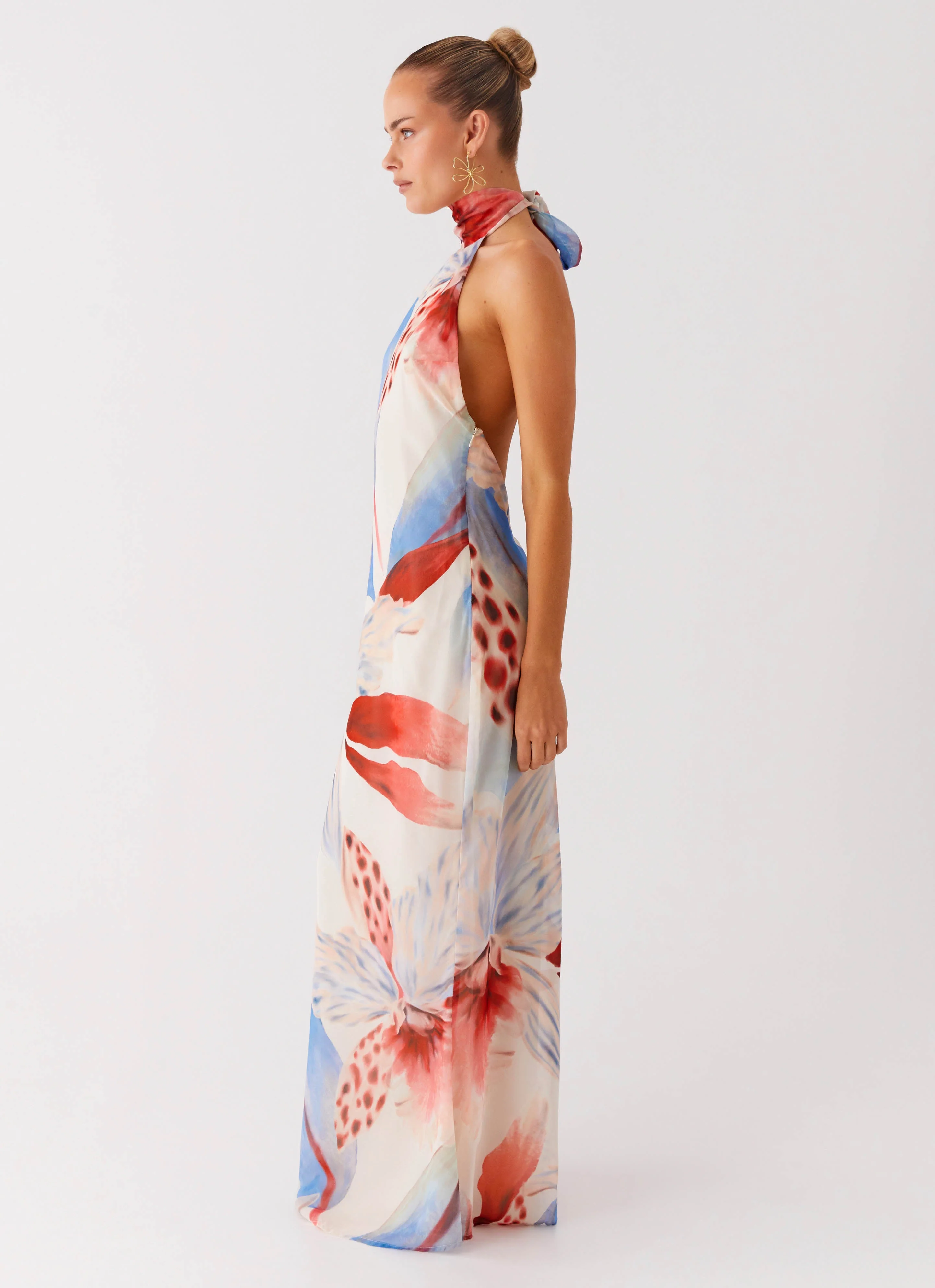 California Maxi Dress - Deep Sea Bloom - Image 7