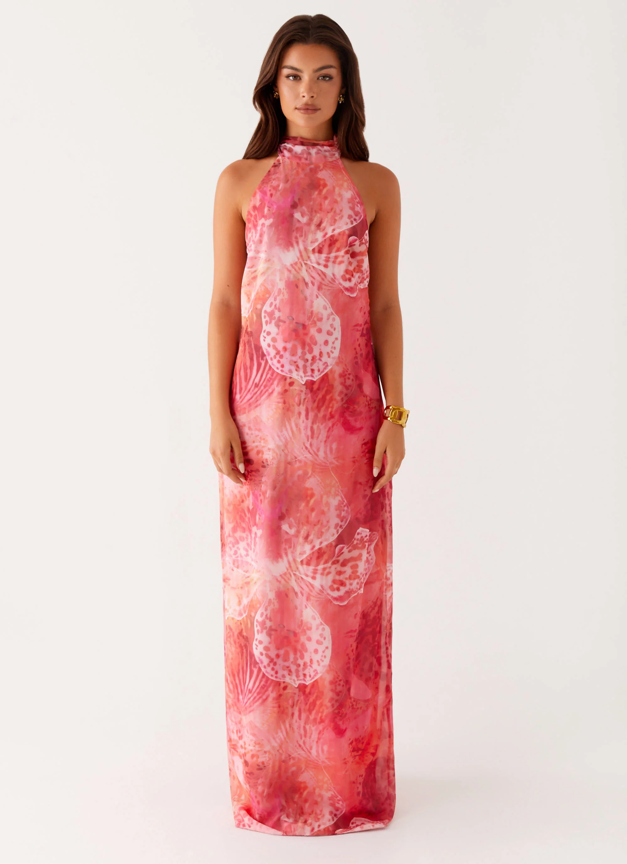 California Maxi Dress - Flamingo Fling - Image 2