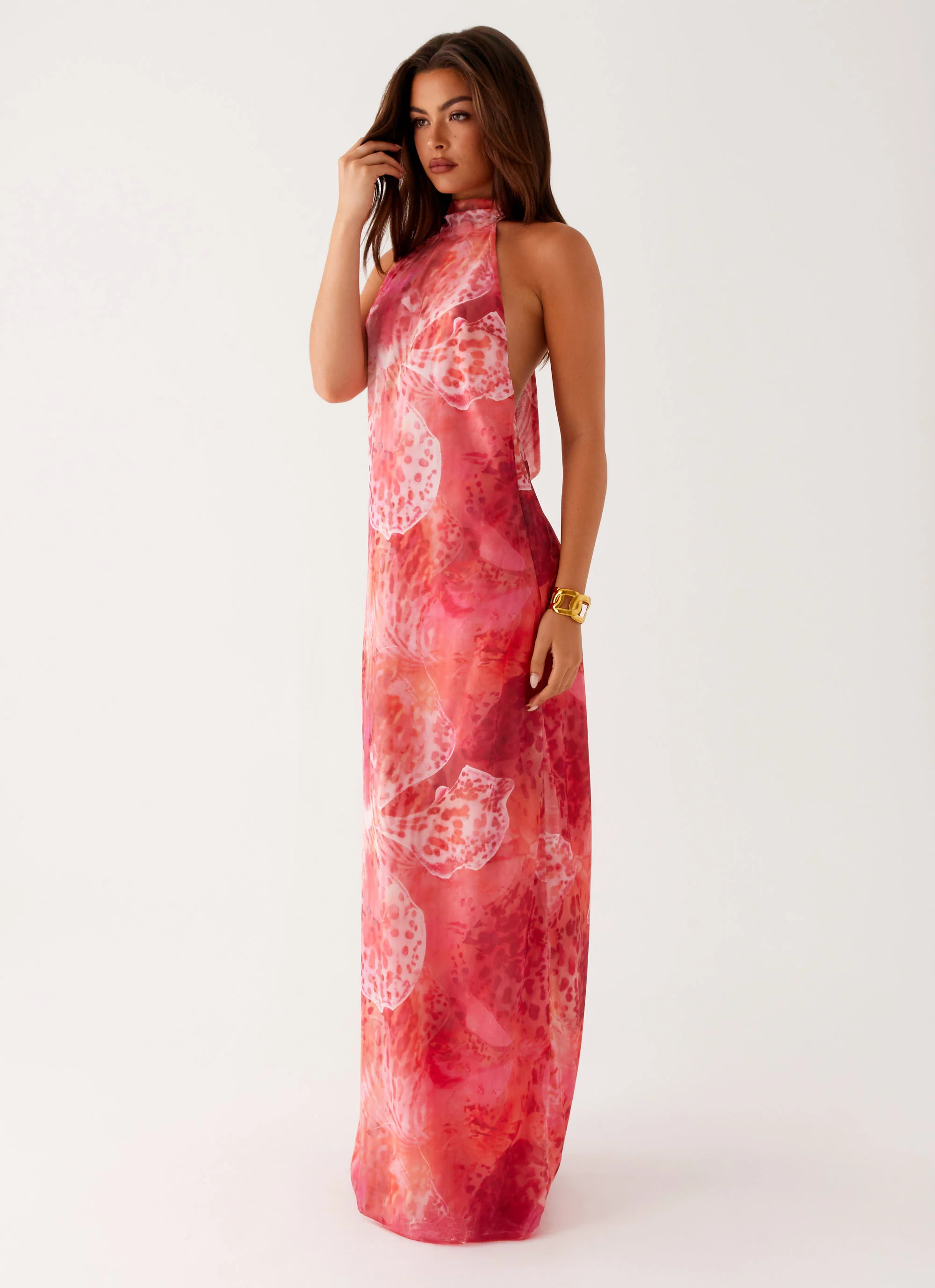 California Maxi Dress - Flamingo Fling - Image 6