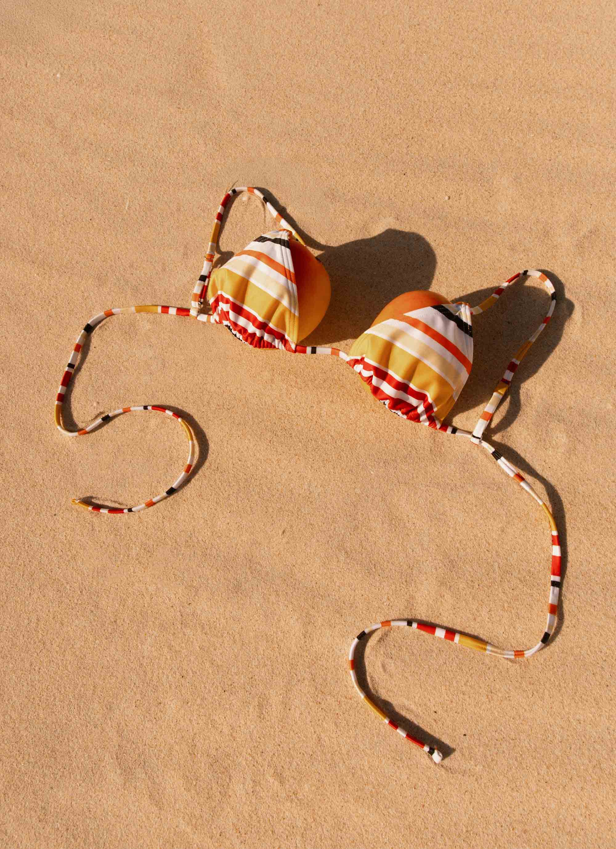 Calista Bikini Top - Stripe - Image 7